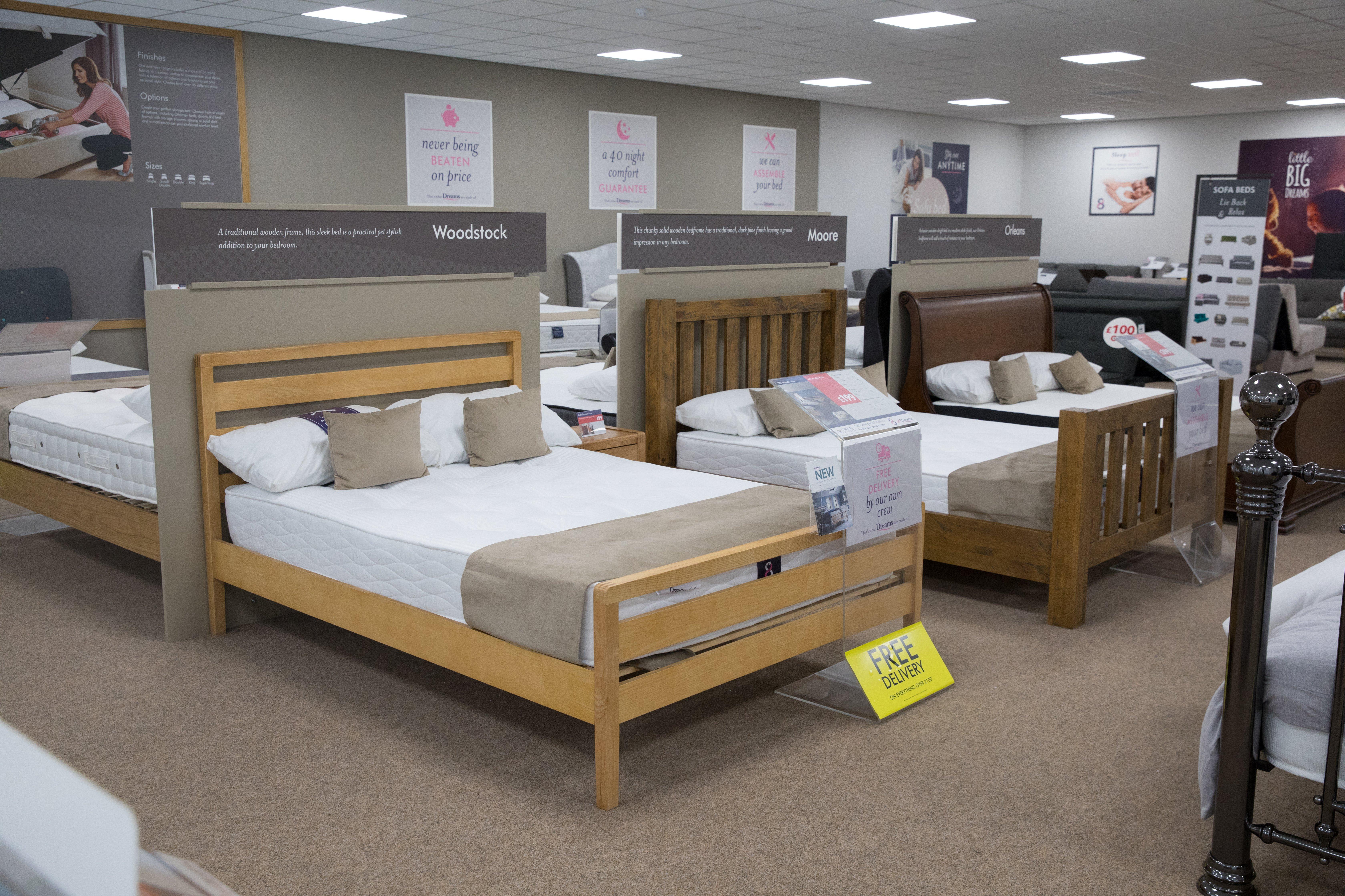 Dreams Store In Derby Meteor Retail Park Beds Mattresses