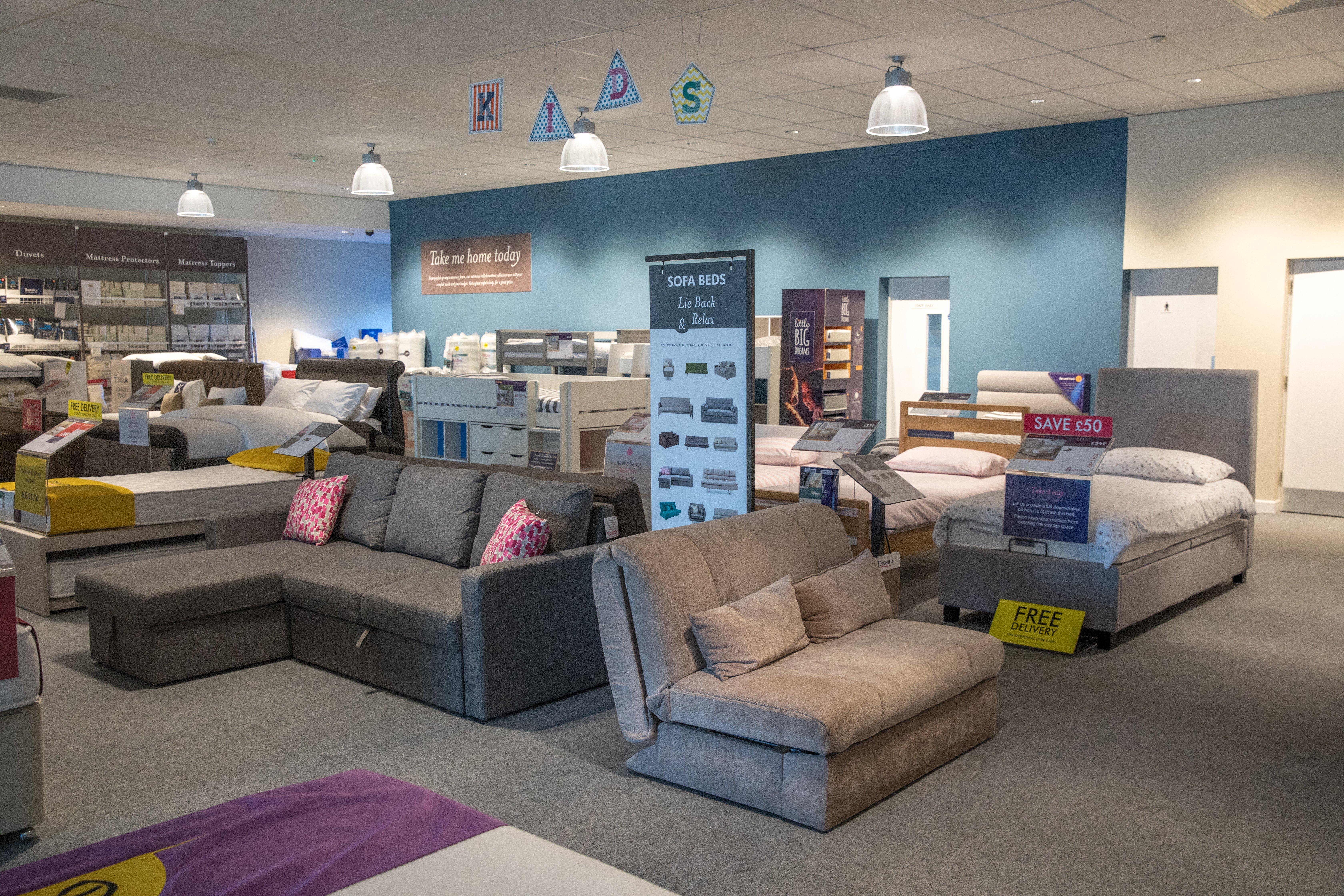 Dreams Store In Staples Corner Beds Mattresses Furniture Dreams