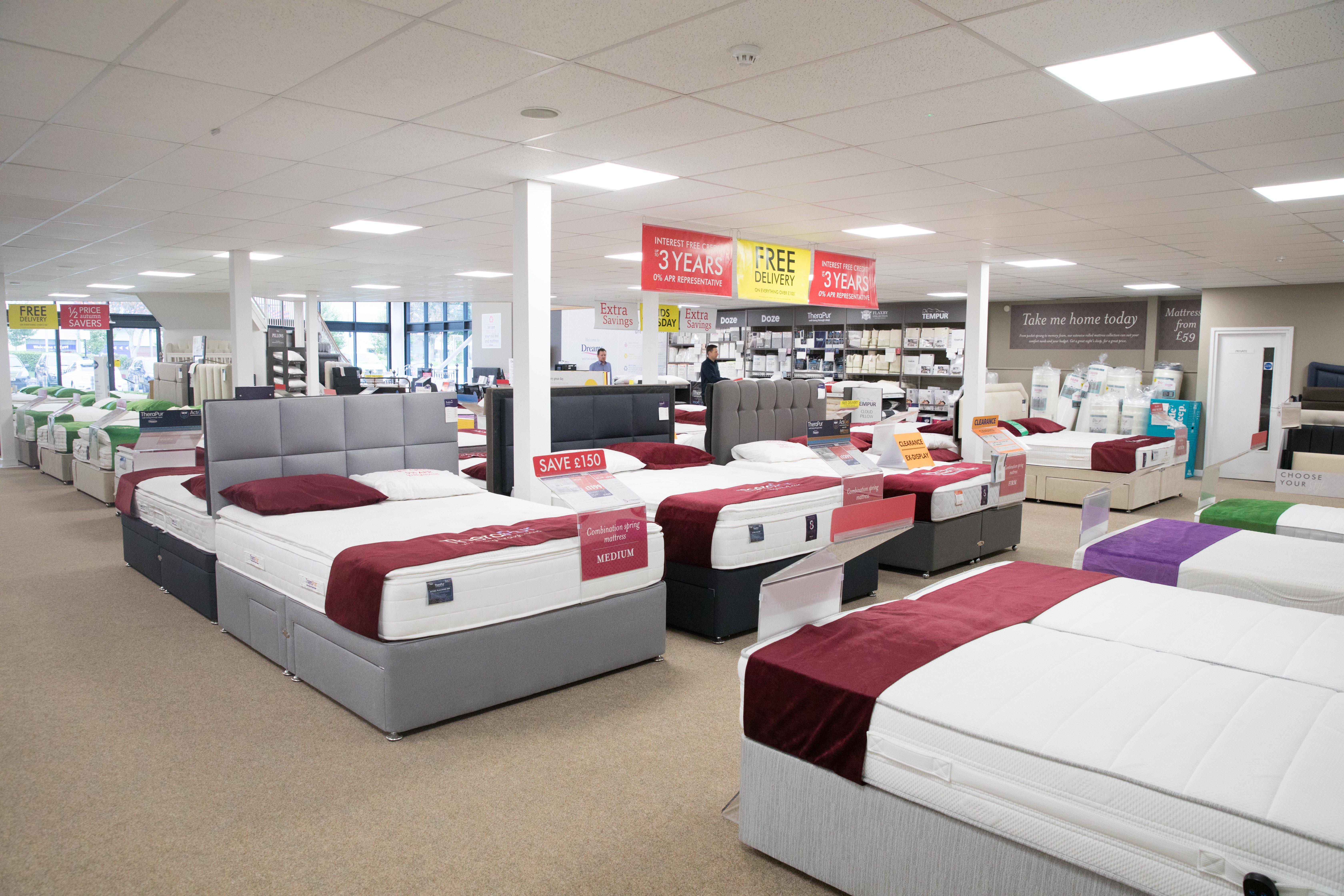 Dreams Store in Weston Super Mare Beds, Mattresses & Furniture Dreams