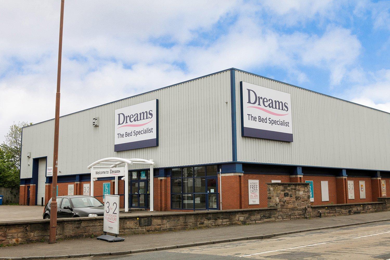 Dreams Store in Edinburgh Beds, Mattresses & Furniture Dreams