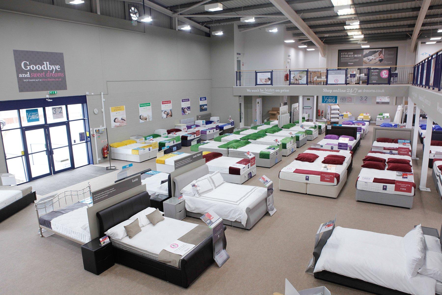 Dreams Store in Edinburgh Beds, Mattresses & Furniture Dreams