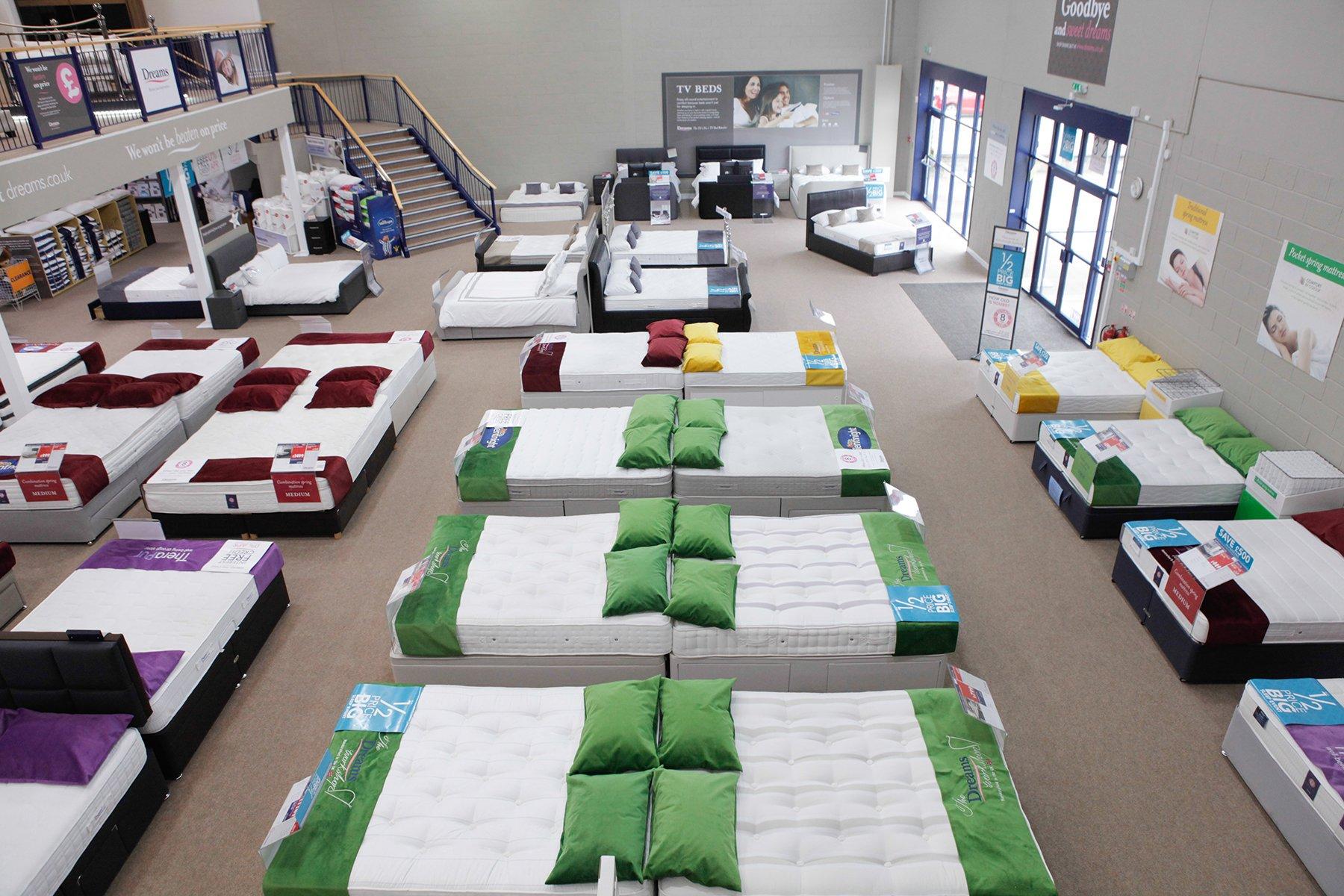 Dreams Store in Edinburgh Beds, Mattresses & Furniture Dreams