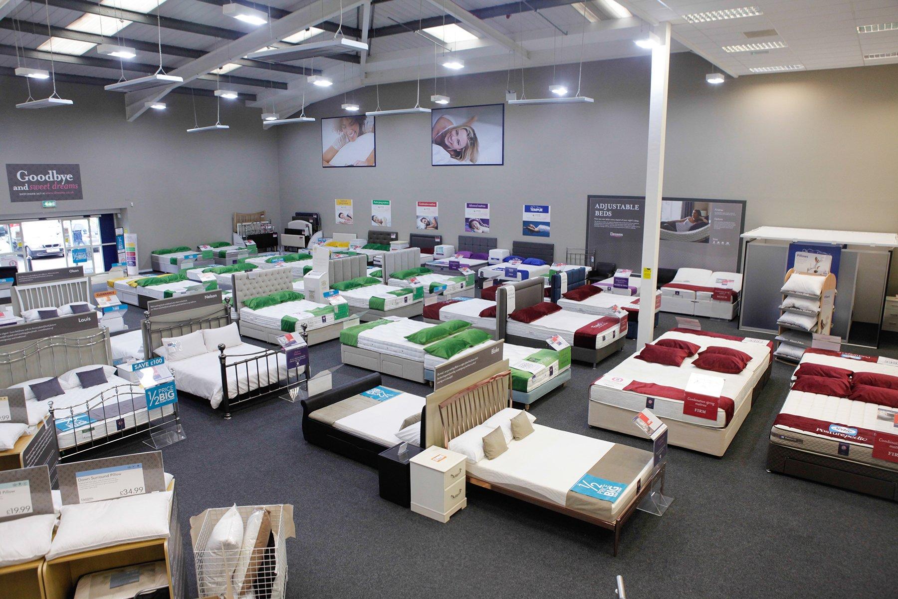Dreams Store in Straiton Beds, Mattresses & Furniture Dreams