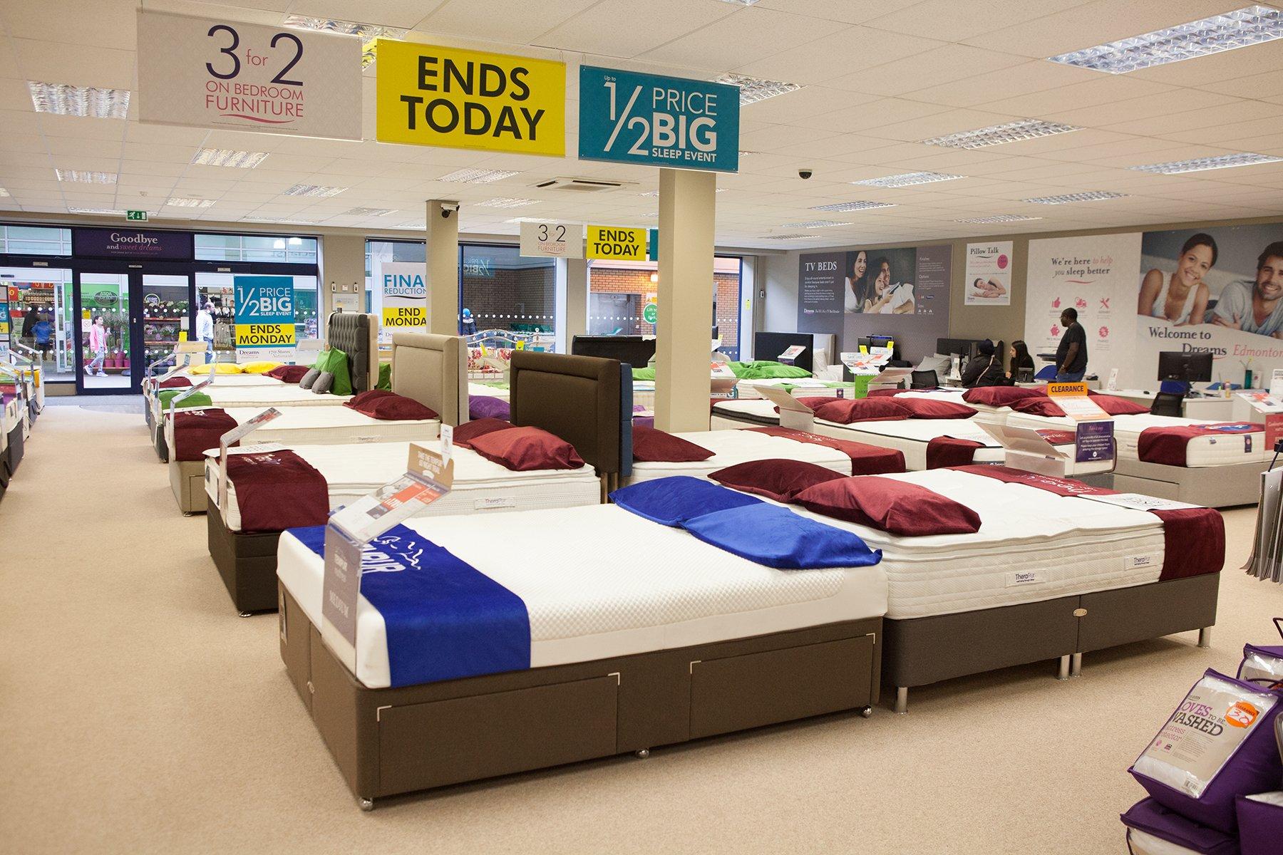 Dreams Store in Edmonton Beds, Mattresses & Furniture Dreams