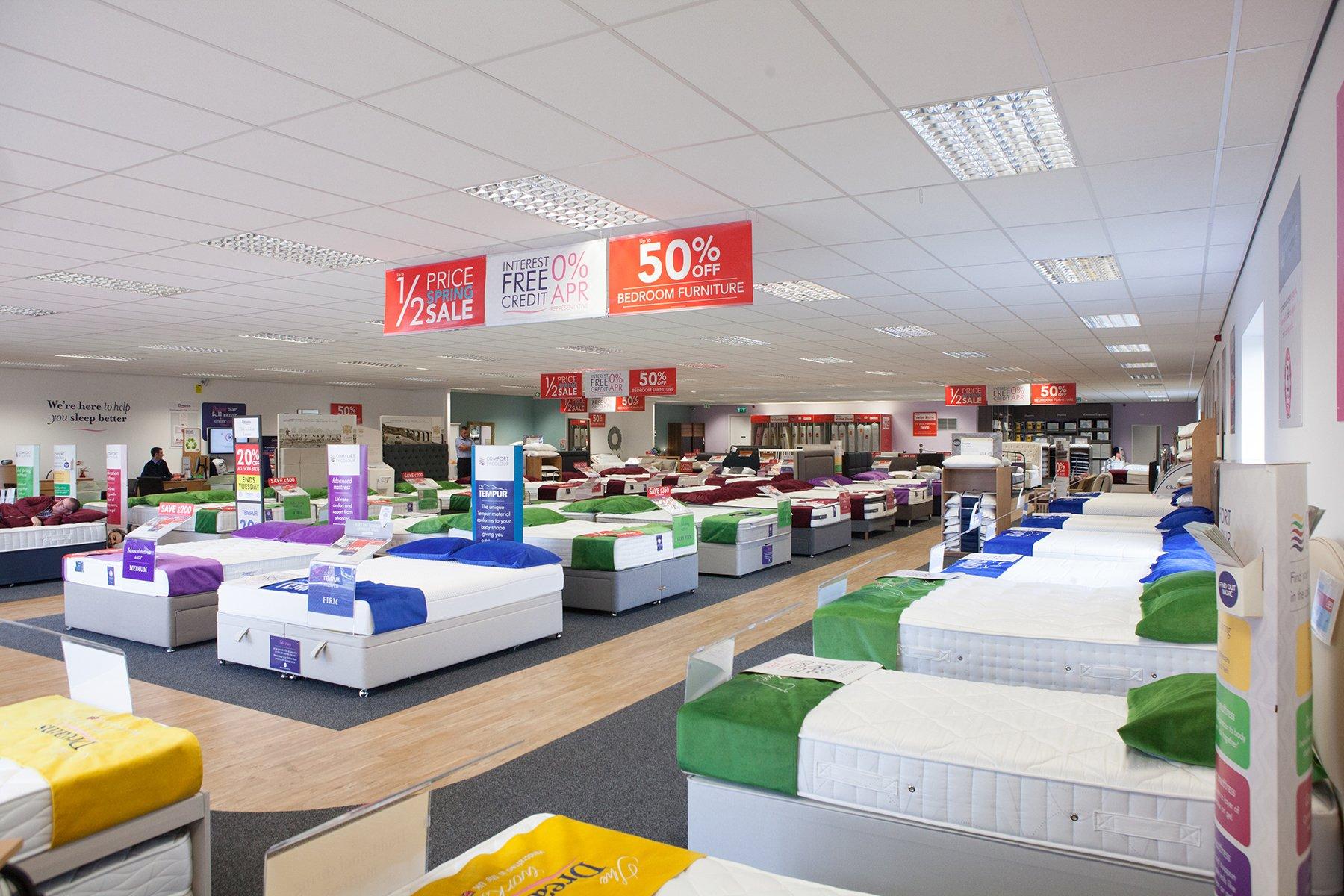 Dreams Store in Exeter Beds, Mattresses & Furniture Dreams