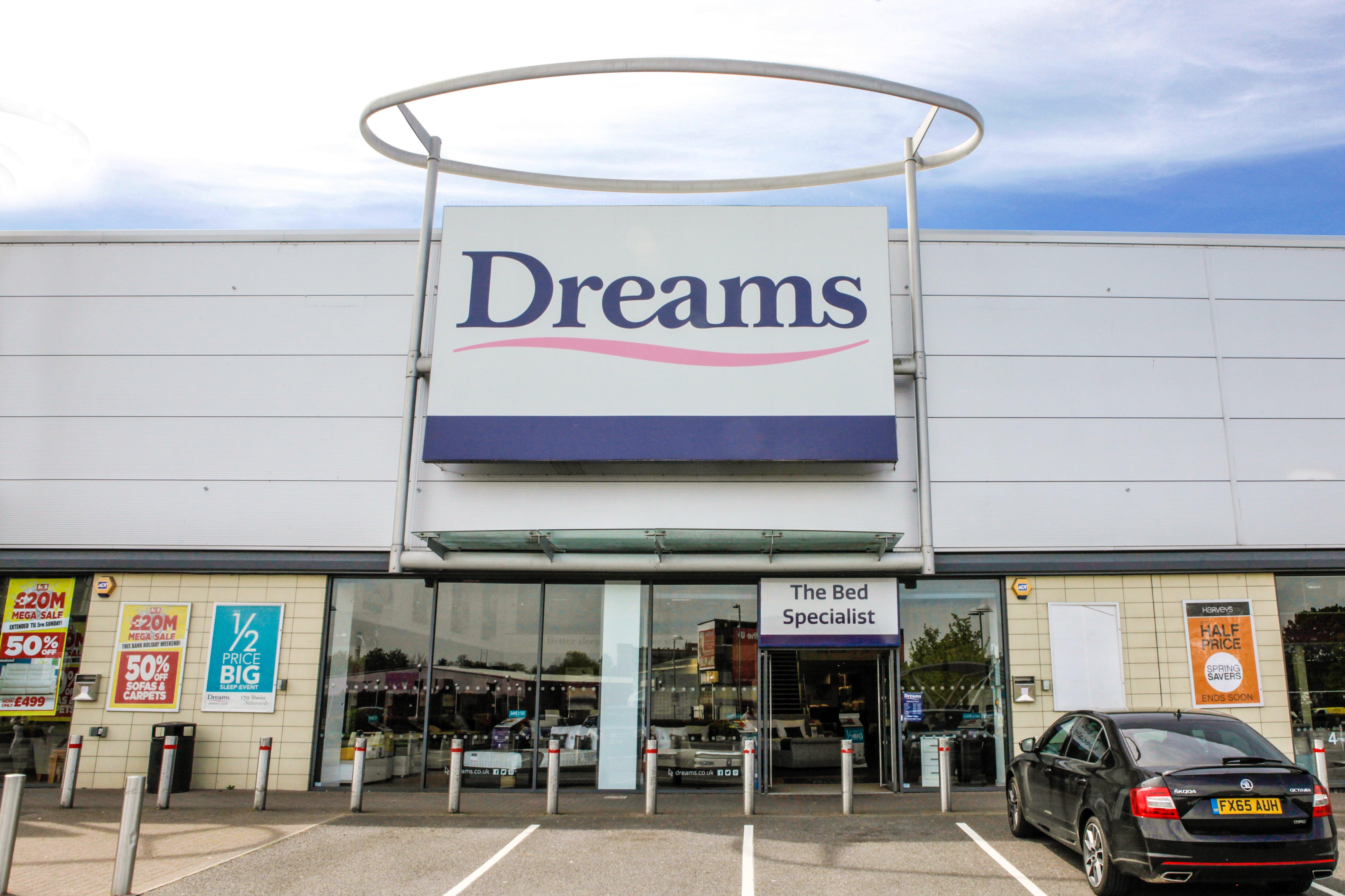 Dreams Store in Farnborough Beds, Mattresses & Furniture Dreams
