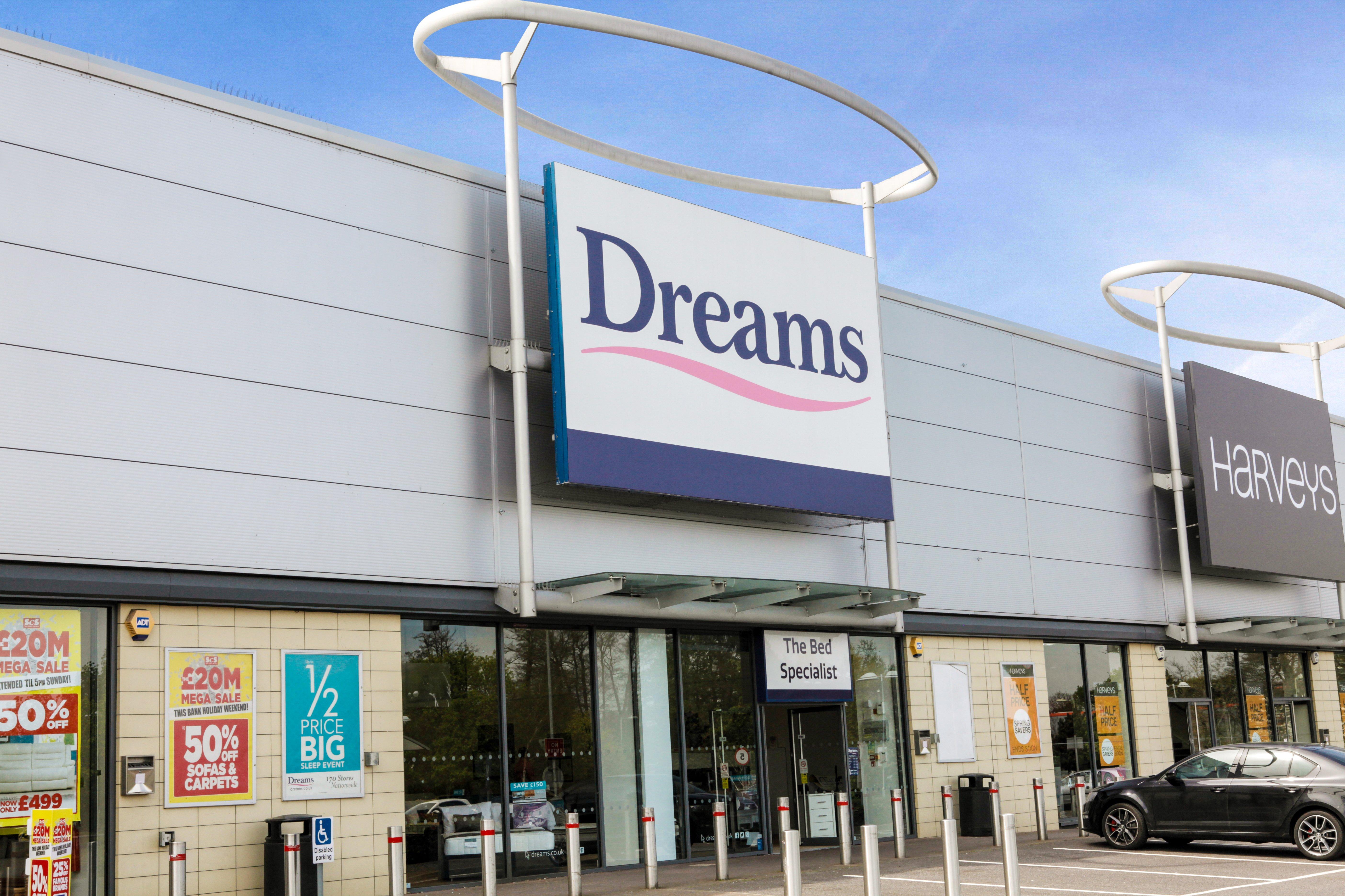 Dreams Store in Farnborough Beds, Mattresses & Furniture Dreams