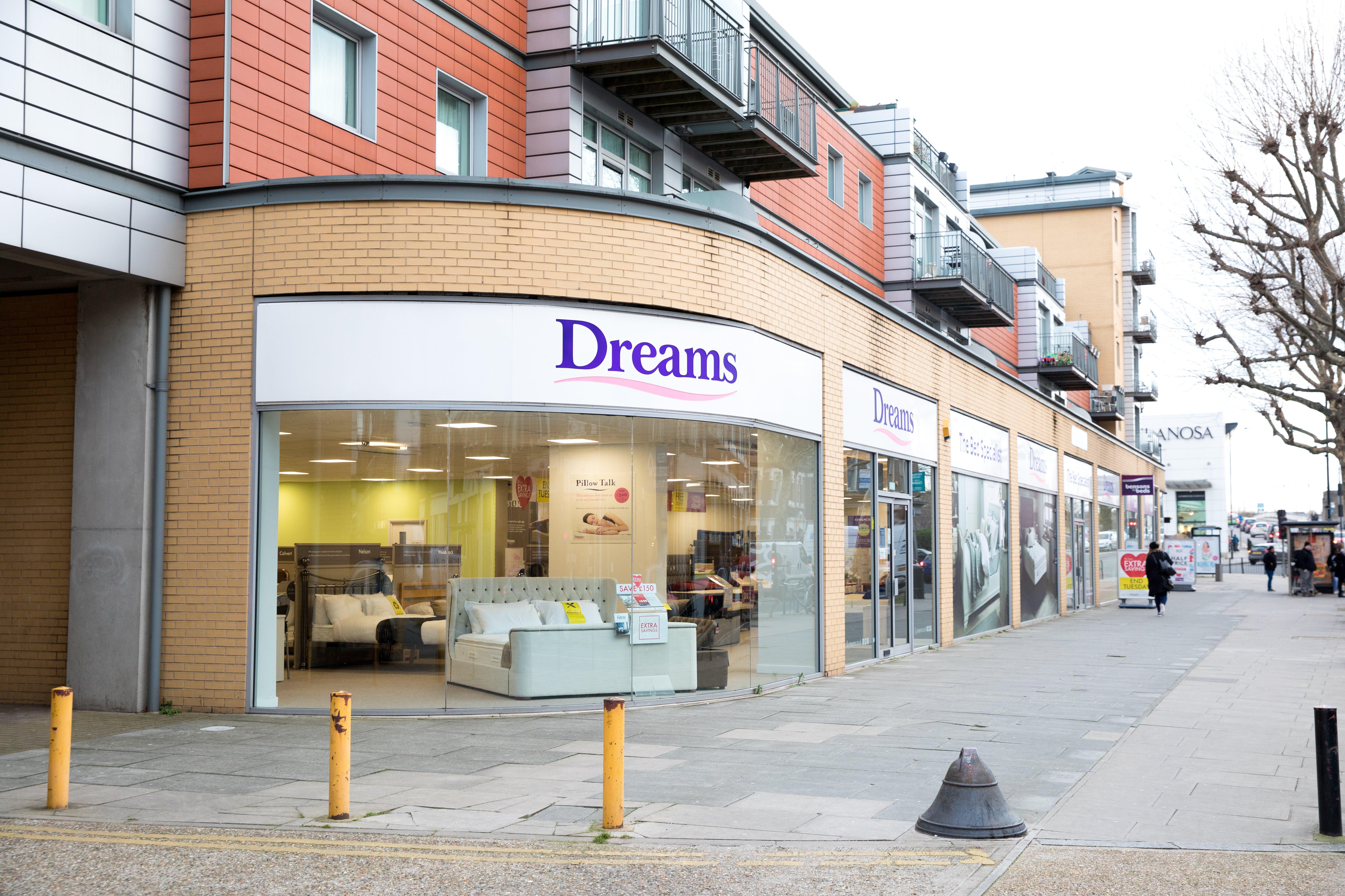 Dreams Store in Fulham Beds, Mattresses & Furniture Dreams