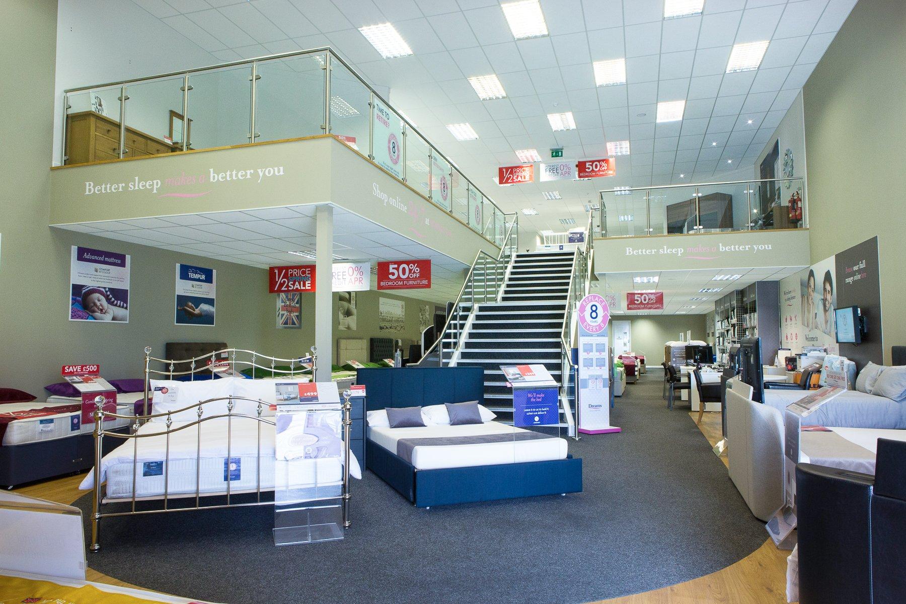 Dreams Store in Kings Lynn Beds, Mattresses & Furniture Dreams