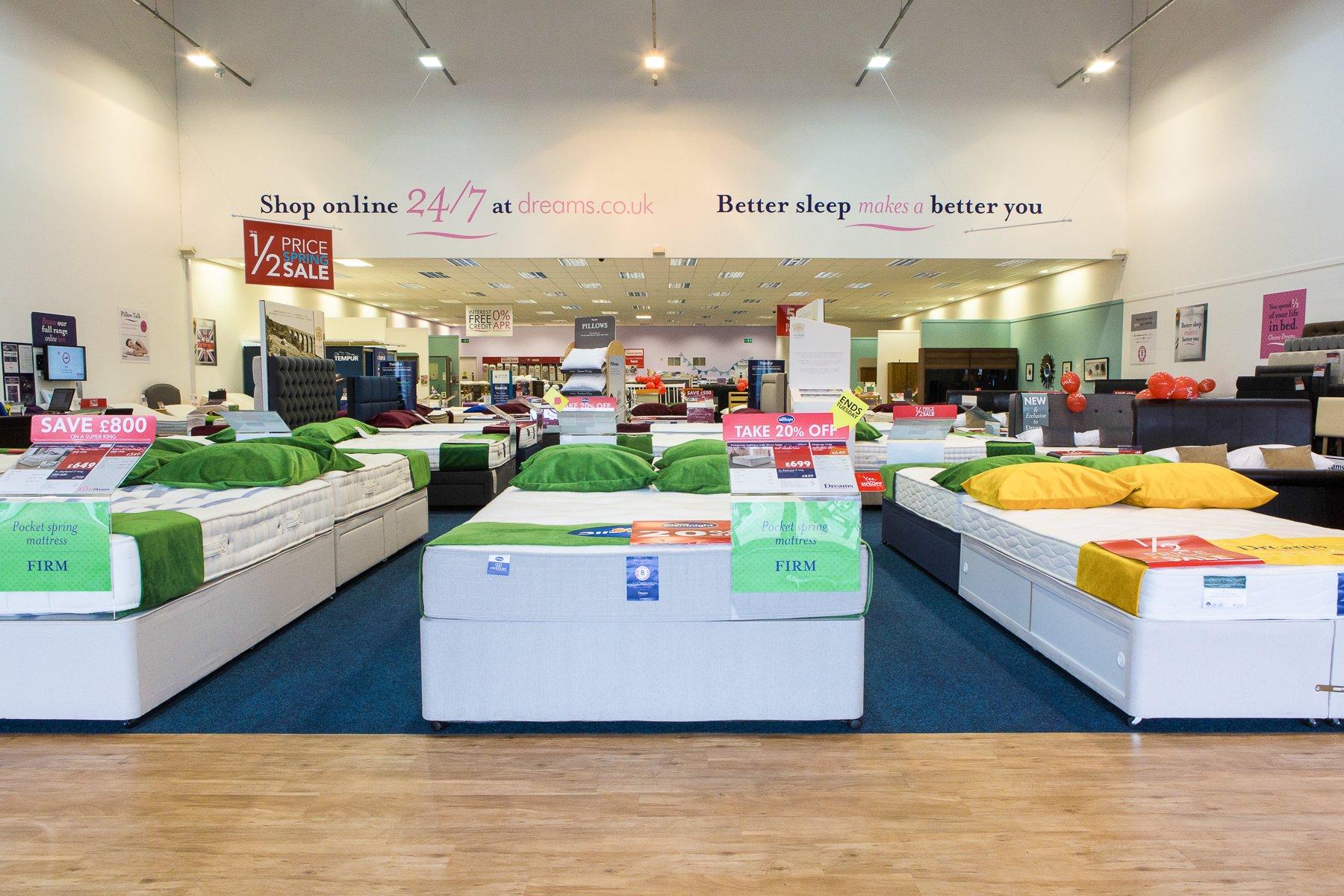 Dreams Store In Mansfield Beds Mattresses Furniture Dreams