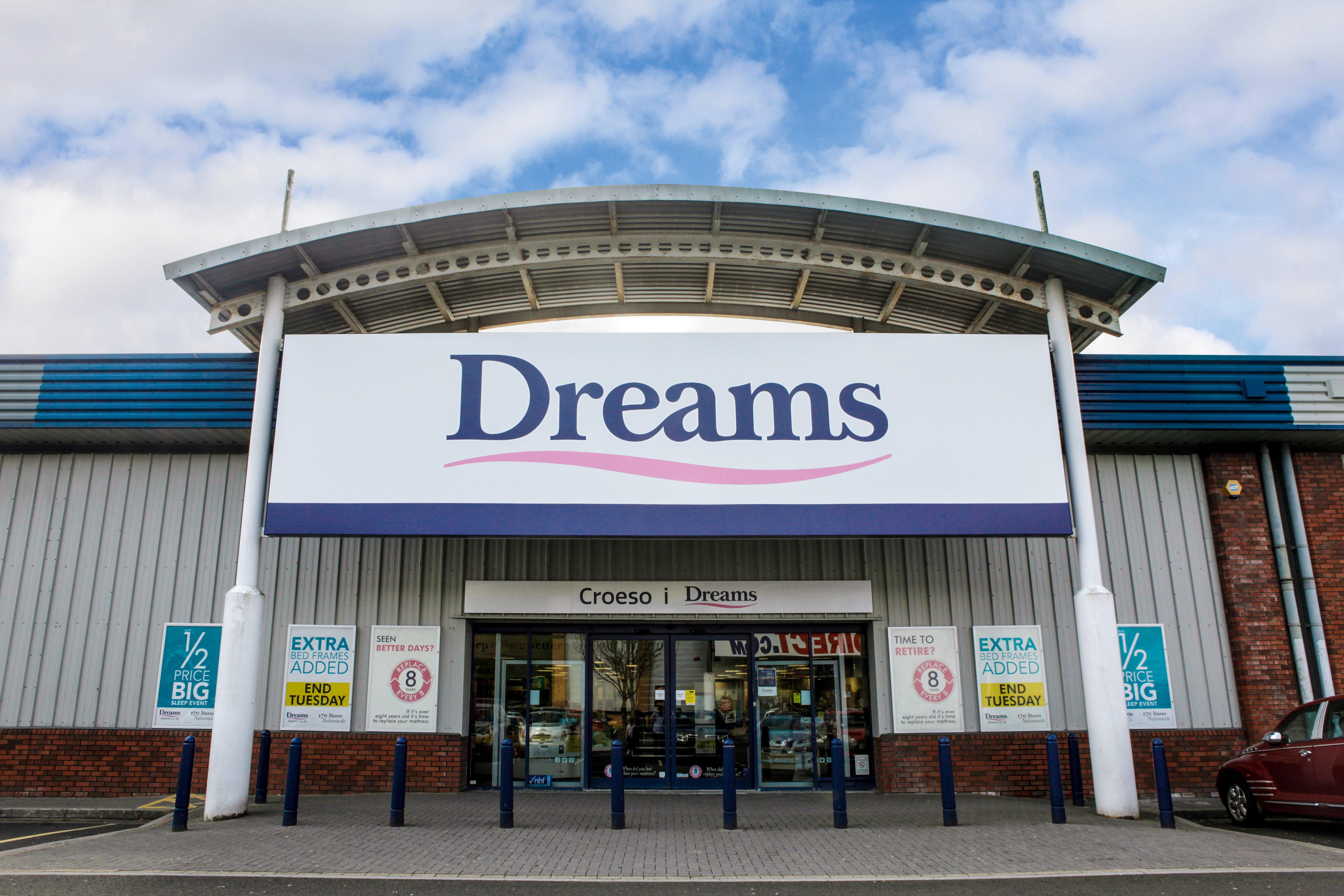 Dreams Store in Merthyr Tydfil Beds, Mattresses & Furniture Dreams