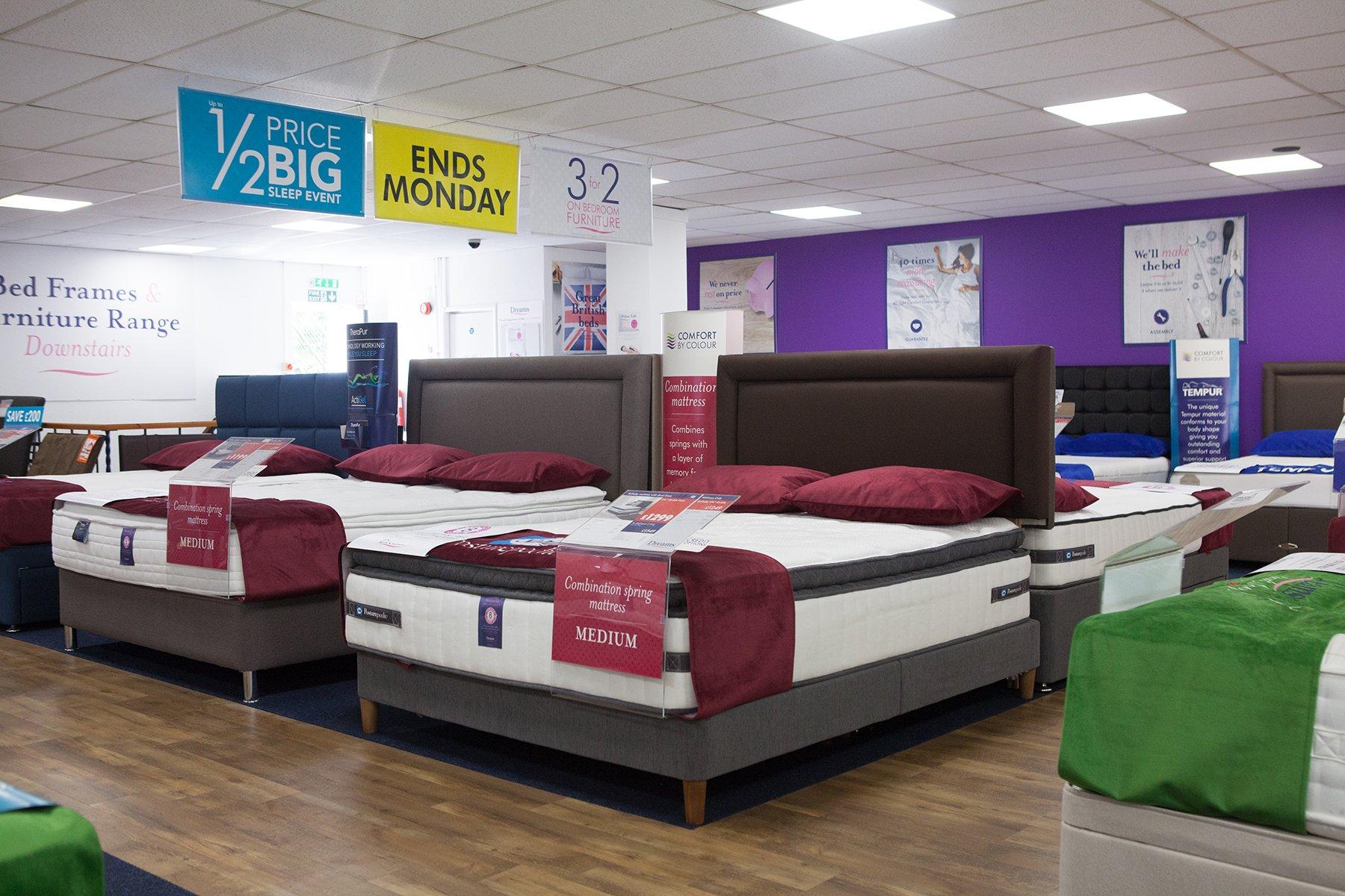 Dreams Store in Reigate Beds, Mattresses & Furniture Dreams