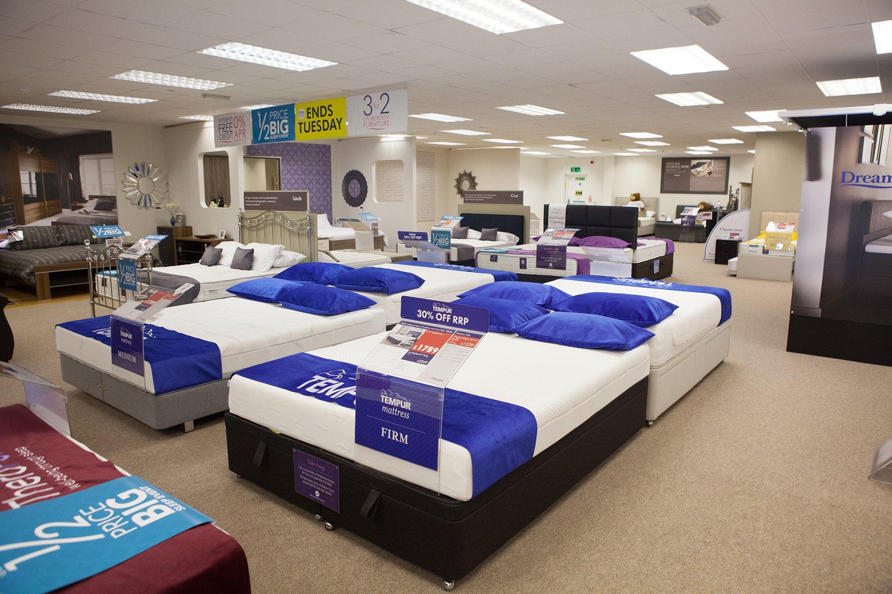 Dreams Store in Shrewsbury Beds, Mattresses & Furniture Dreams