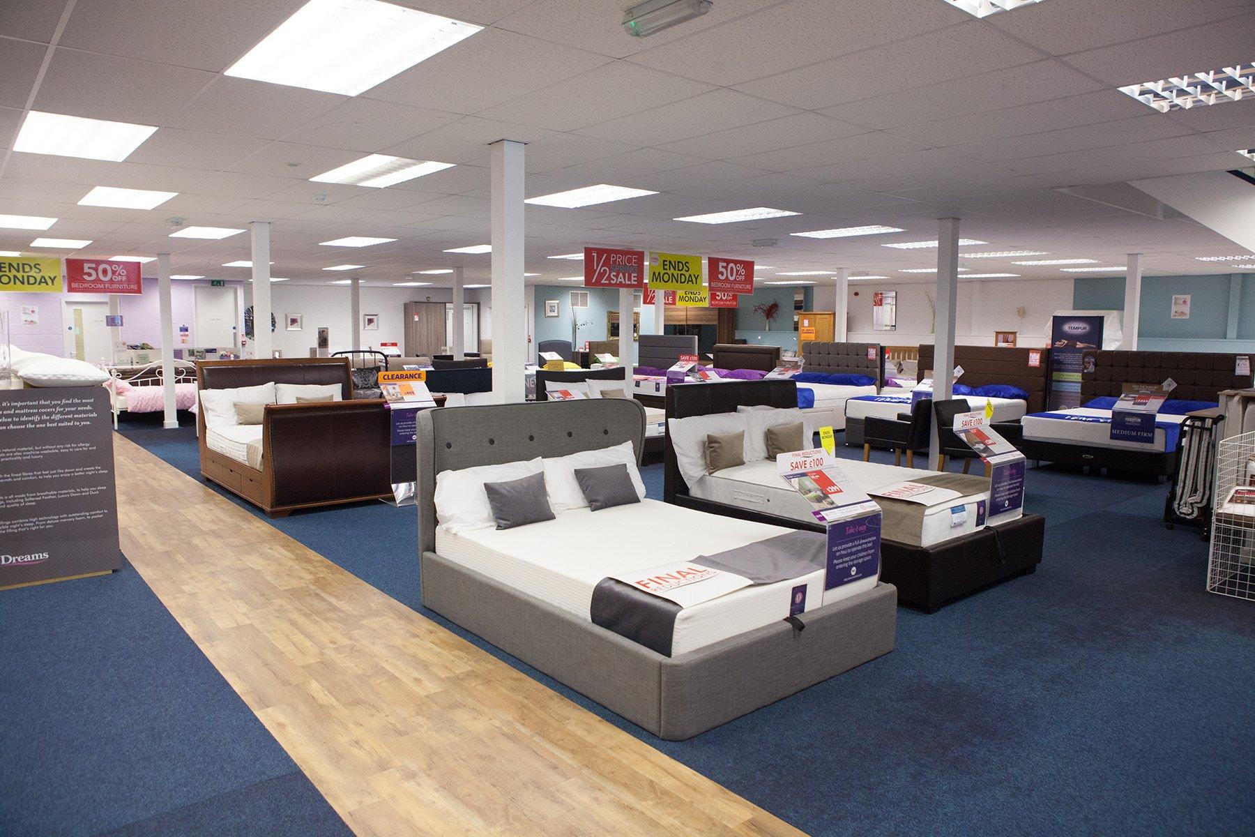 Dreams Store in Sittingbourne Beds, Mattresses & Furniture Dreams