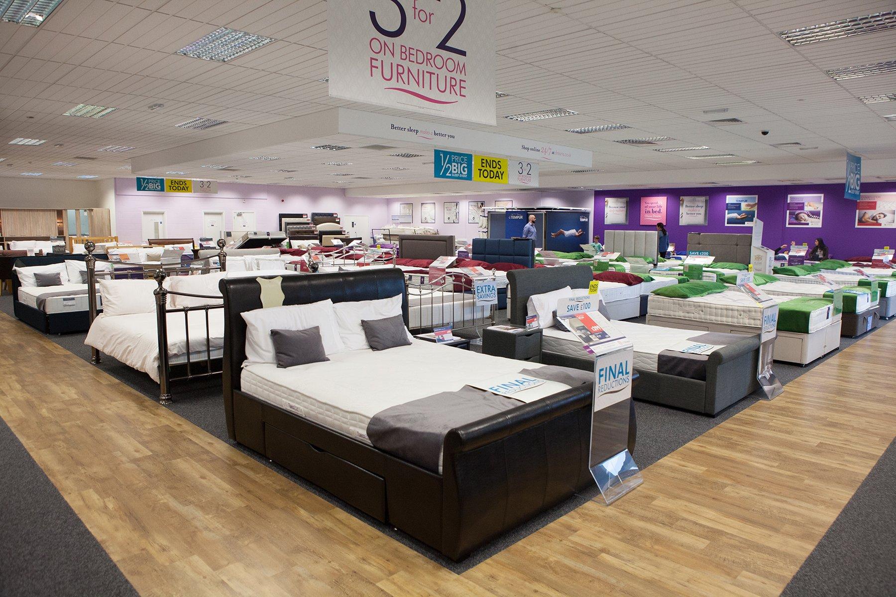 Dreams Store in Staples Corner Beds, Mattresses & Furniture Dreams