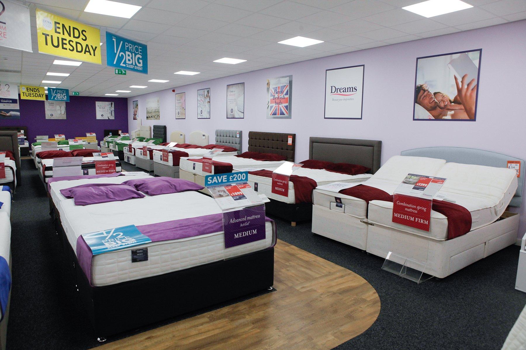Dreams Store in Swansea Beds, Mattresses & Furniture Dreams