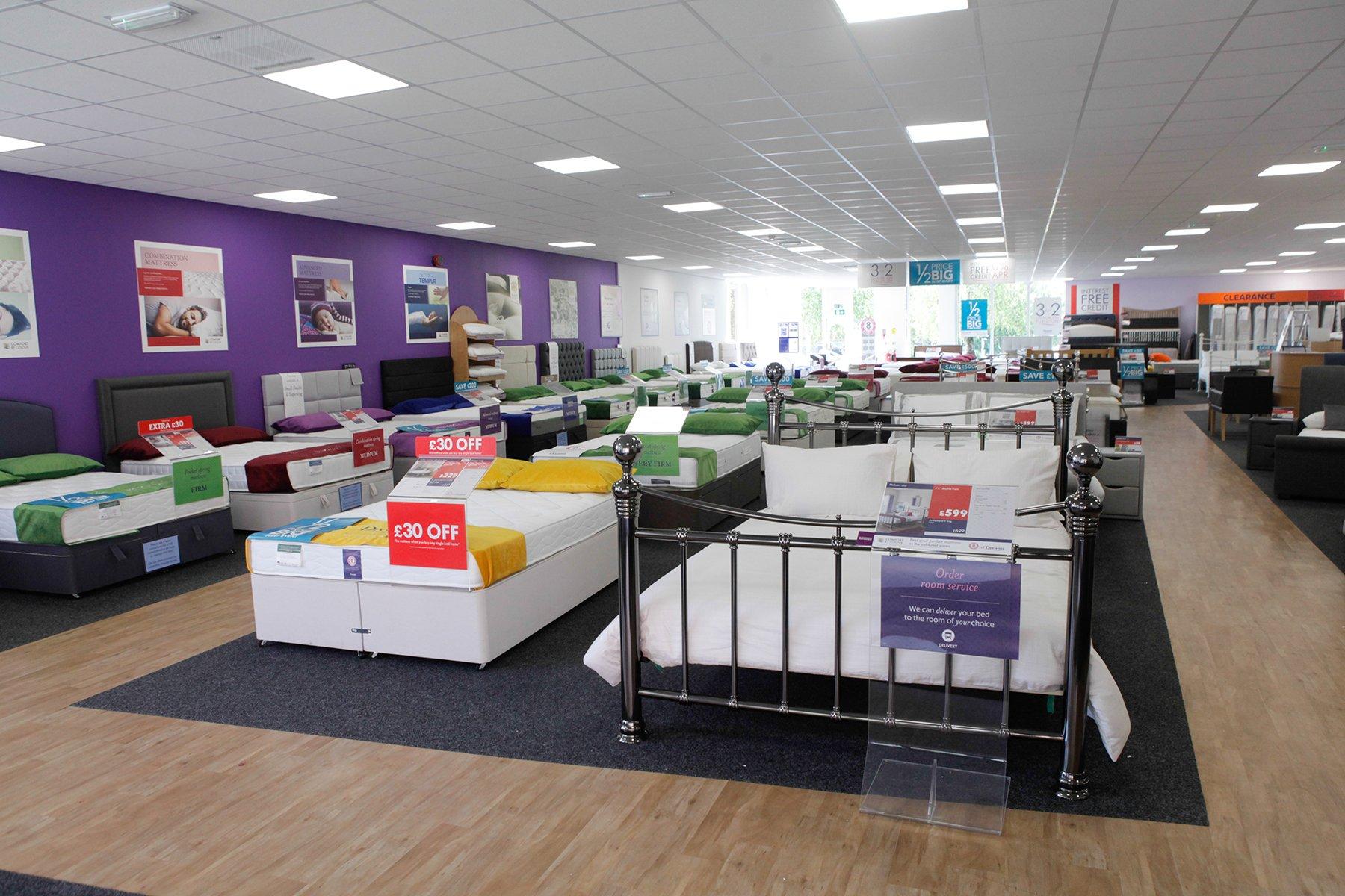 Dreams Store in Tamworth Beds, Mattresses & Furniture Dreams