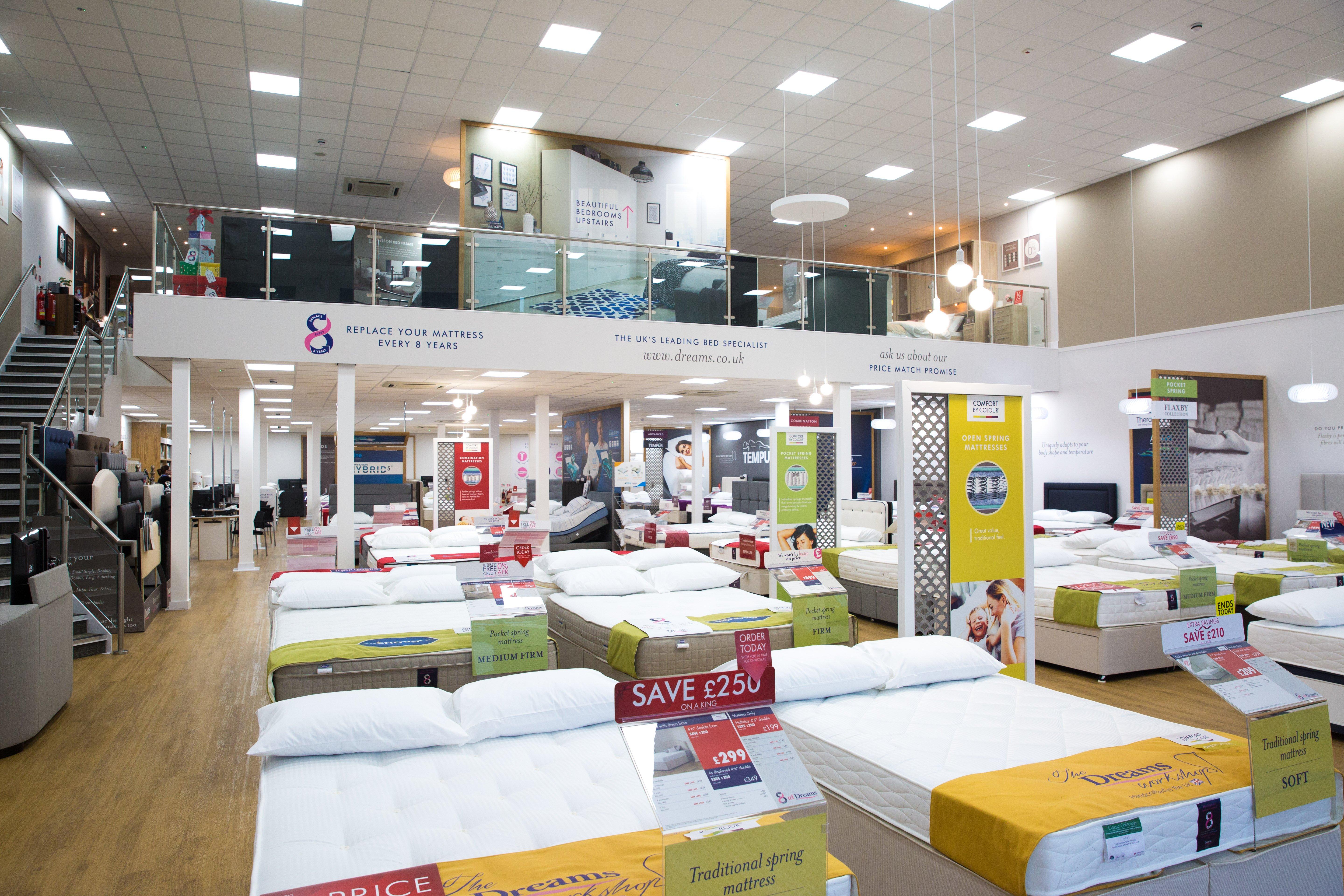 Dreams Store in Warrington Beds, Mattresses & Furniture Dreams