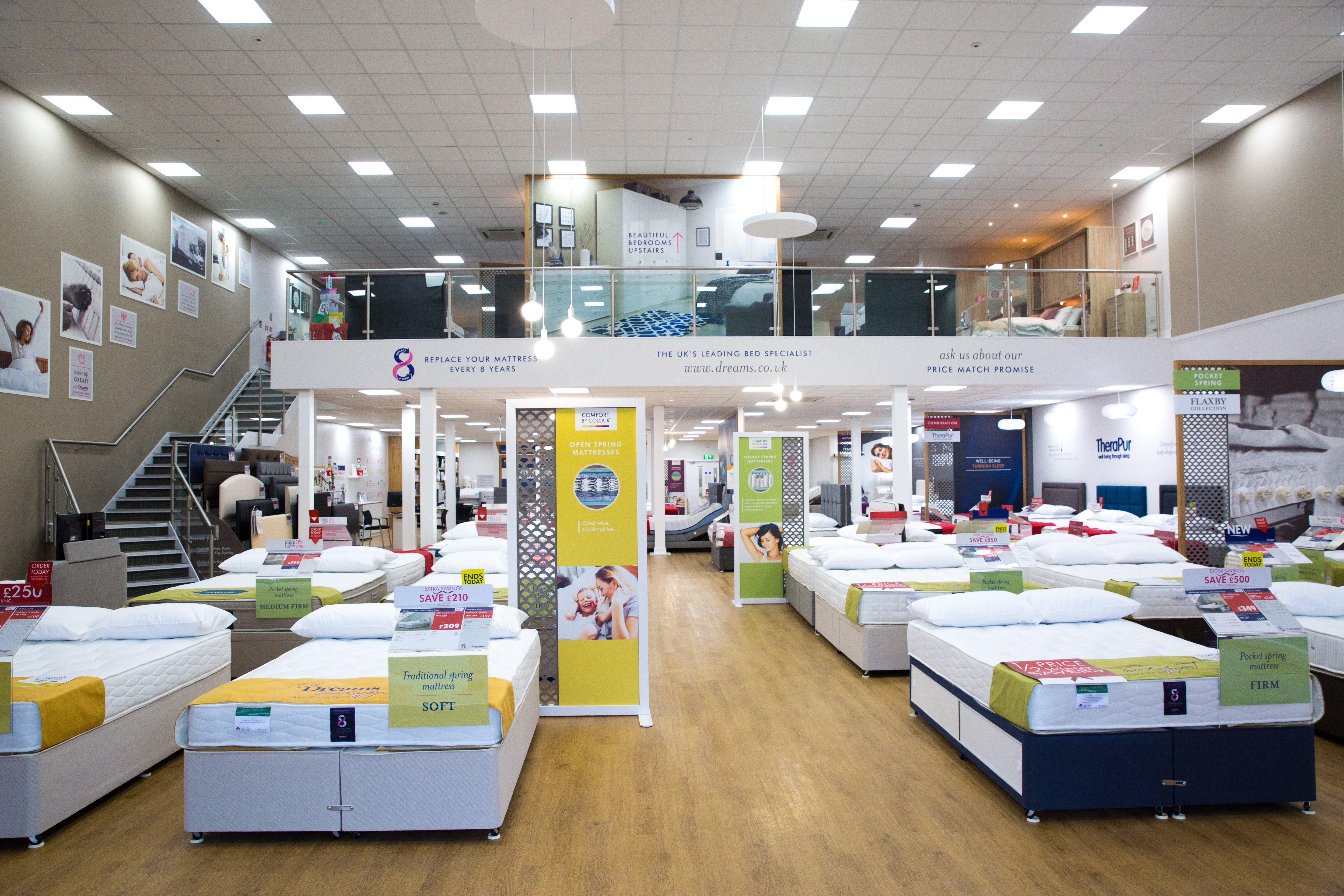 Dreams Store in Warrington Beds, Mattresses & Furniture Dreams