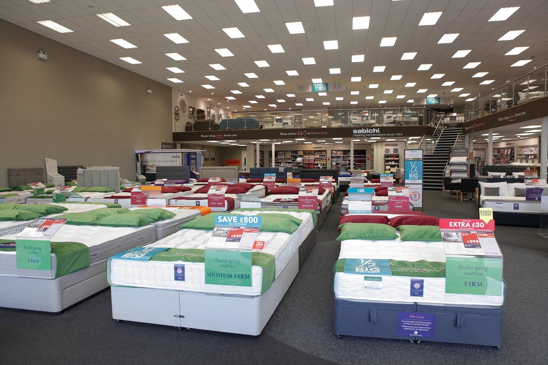 Dreams Store in Watford Beds, Mattresses & Furniture Dreams