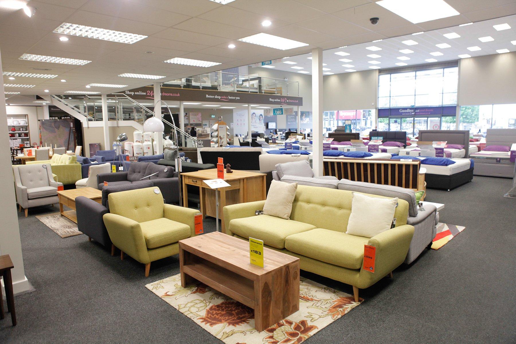 Dreams Store in Watford Beds, Mattresses & Furniture Dreams