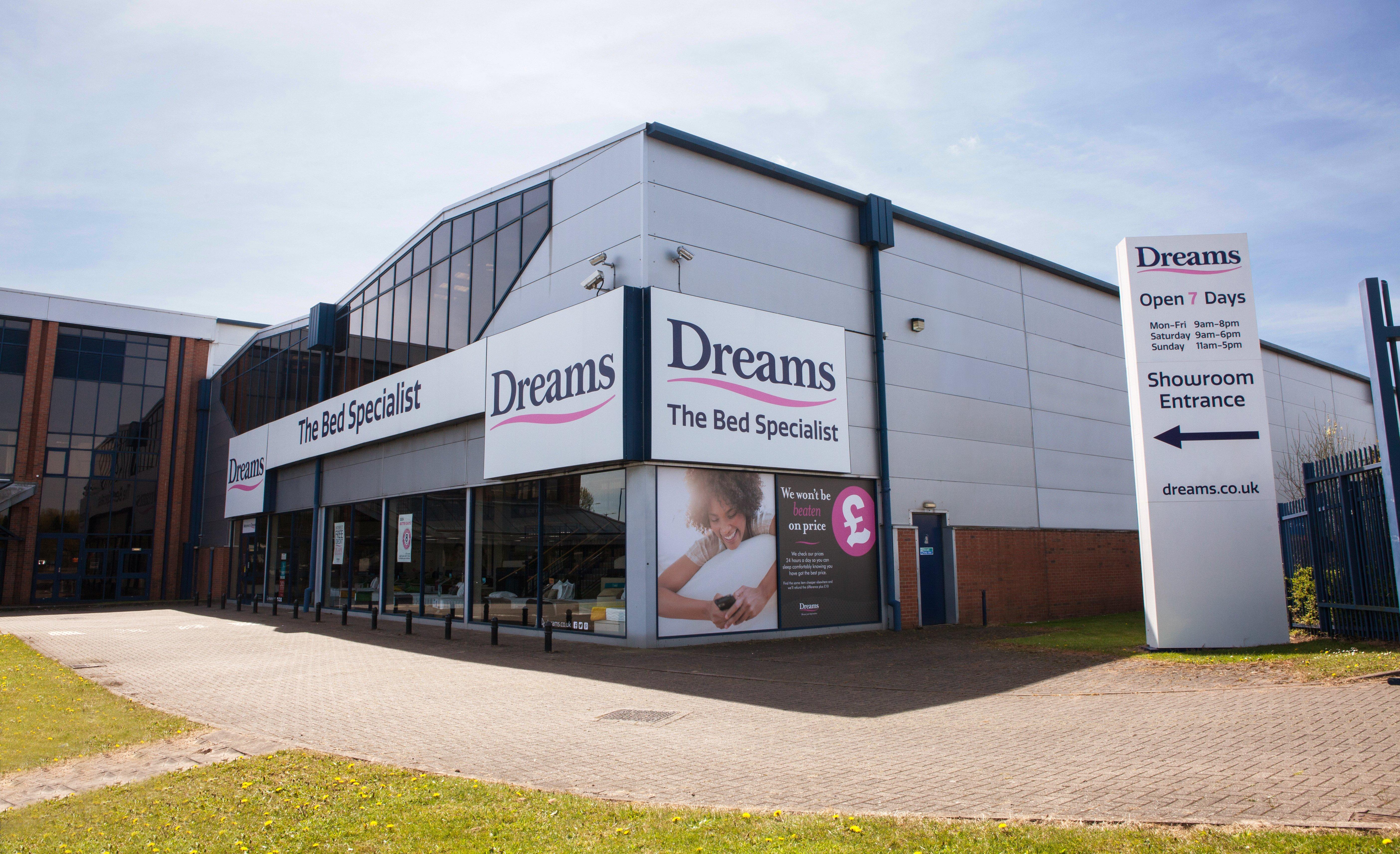 Dreams Store in Wednesbury Beds, Mattresses & Furniture Dreams