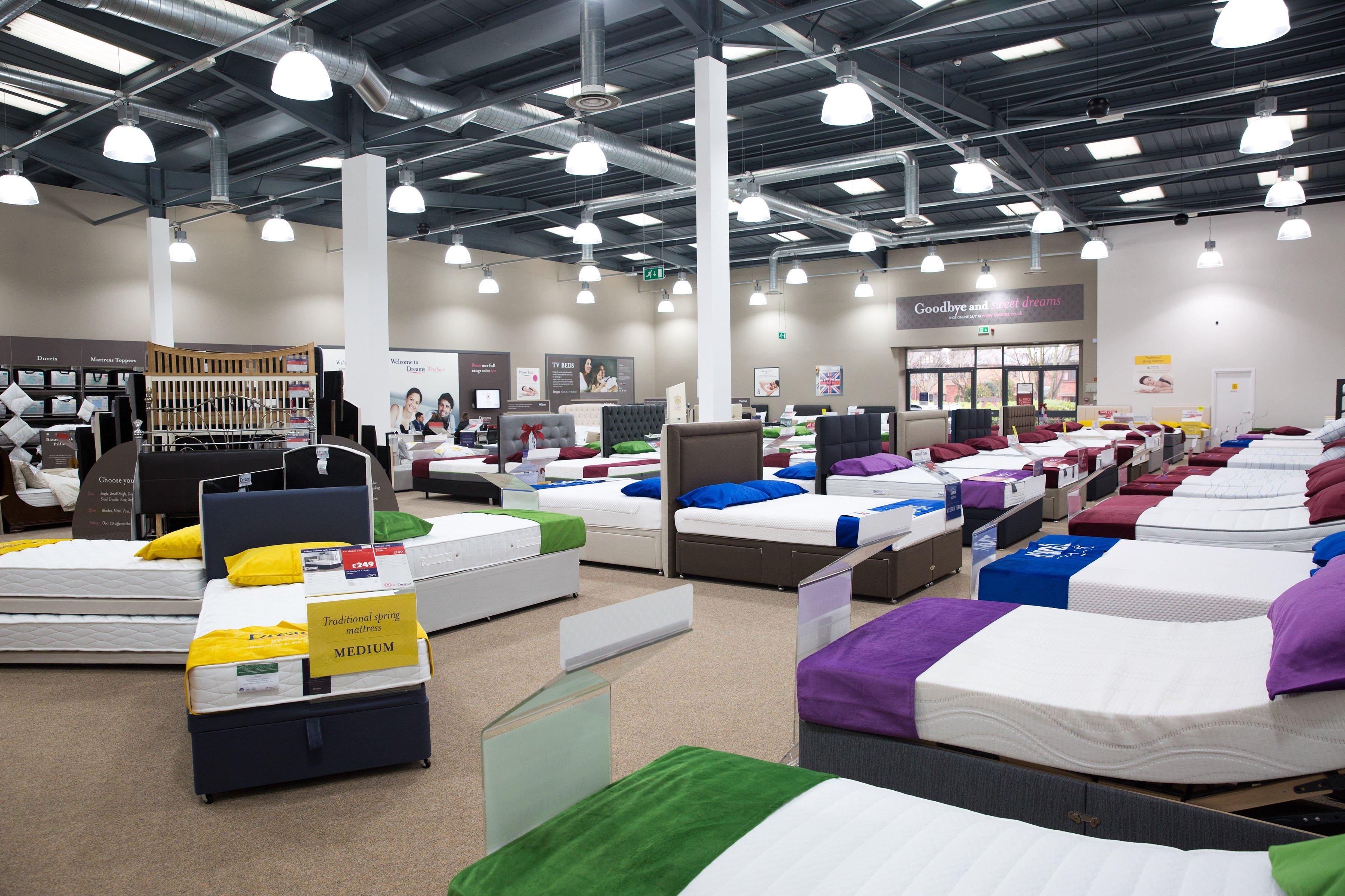 Dreams Store in Wrexham Beds, Mattresses & Furniture Dreams
