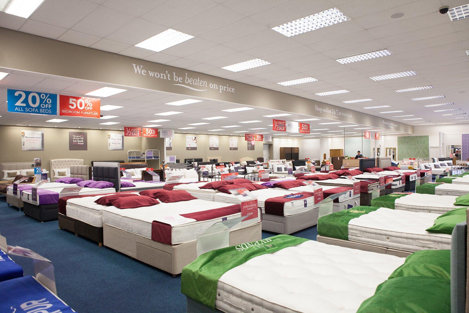 Dreams Store in Yeovil - Beds, Mattresses & Furniture | Dreams