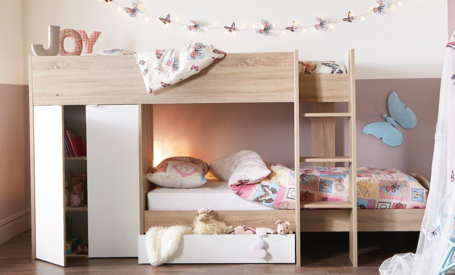 Space saver deals beds for kids