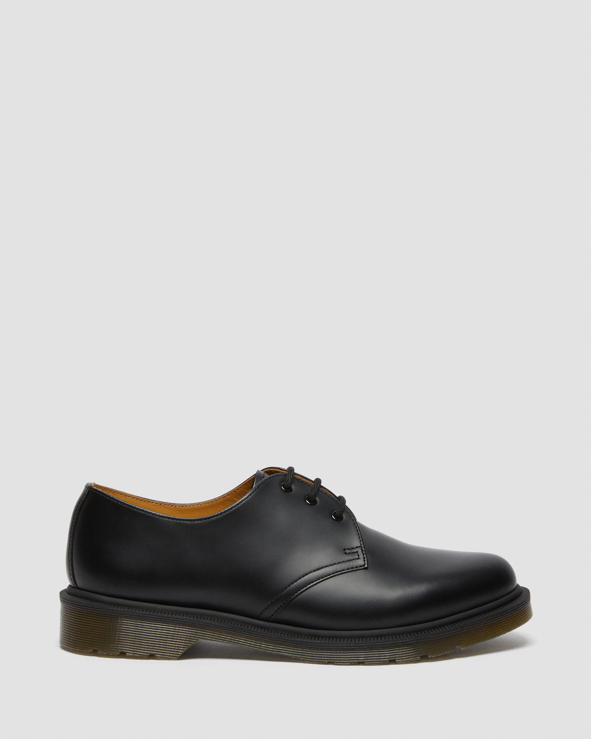 1461 Plain Welt Smooth Leather Shoes Dr Martens Uk