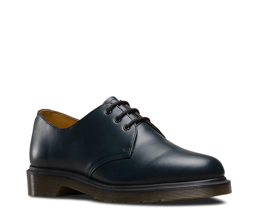 dr martens 1461 pw black smooth