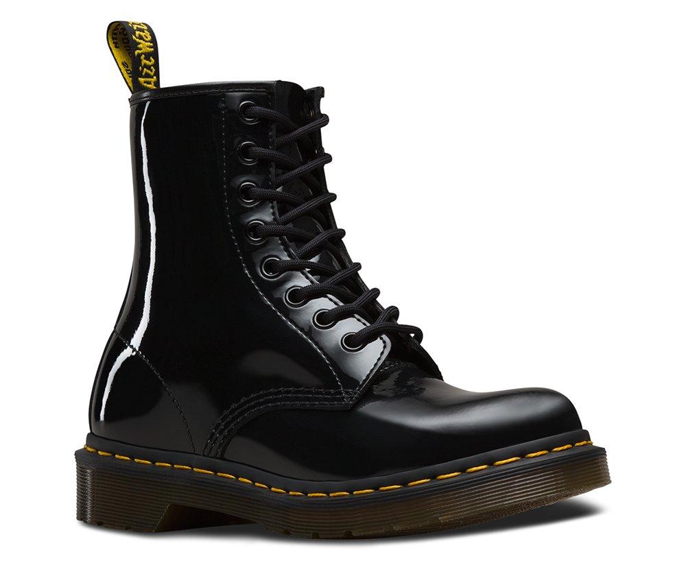 doc martens patent white