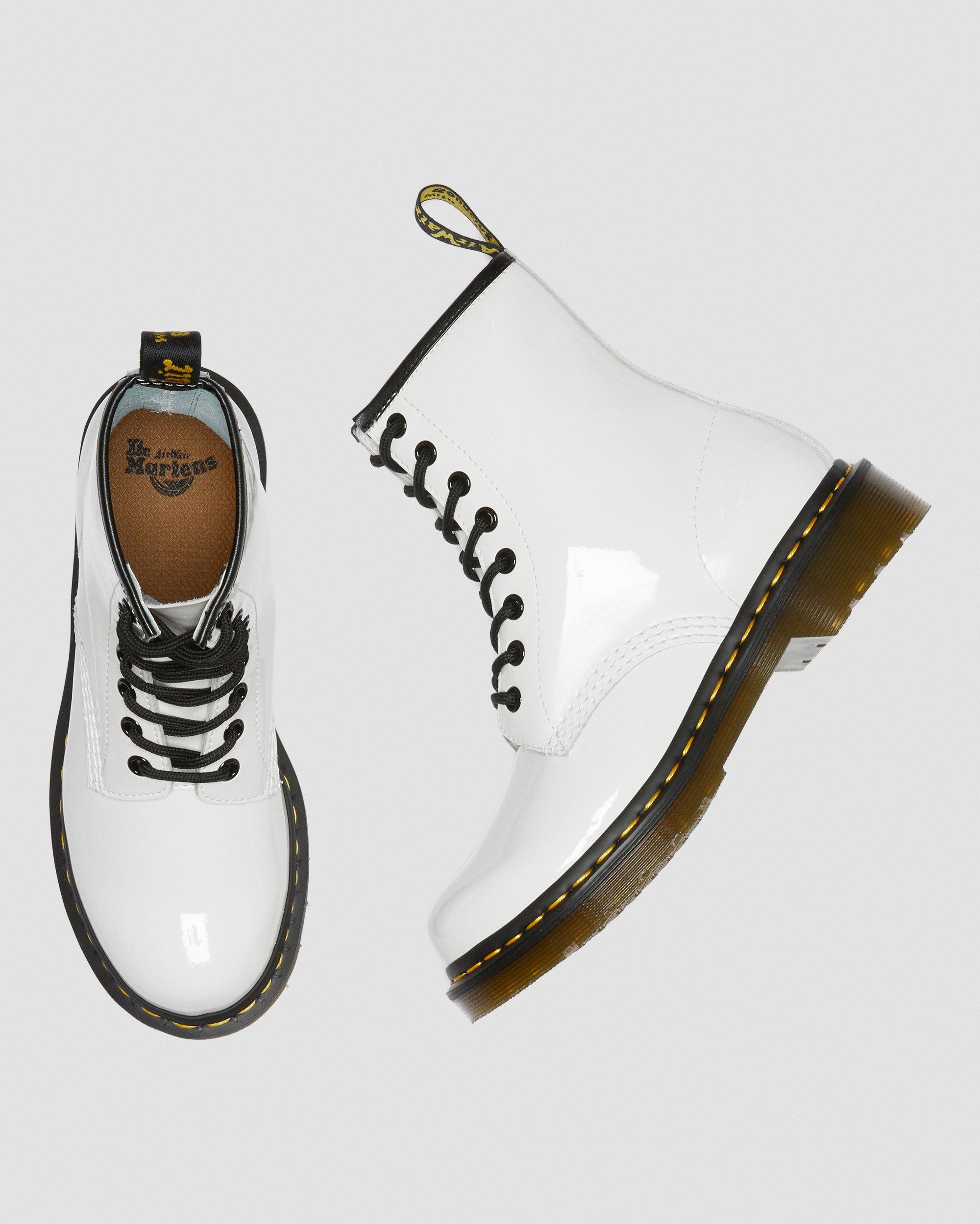 1460 Women's Patent Leather Lace Up Boots | Dr. Martens