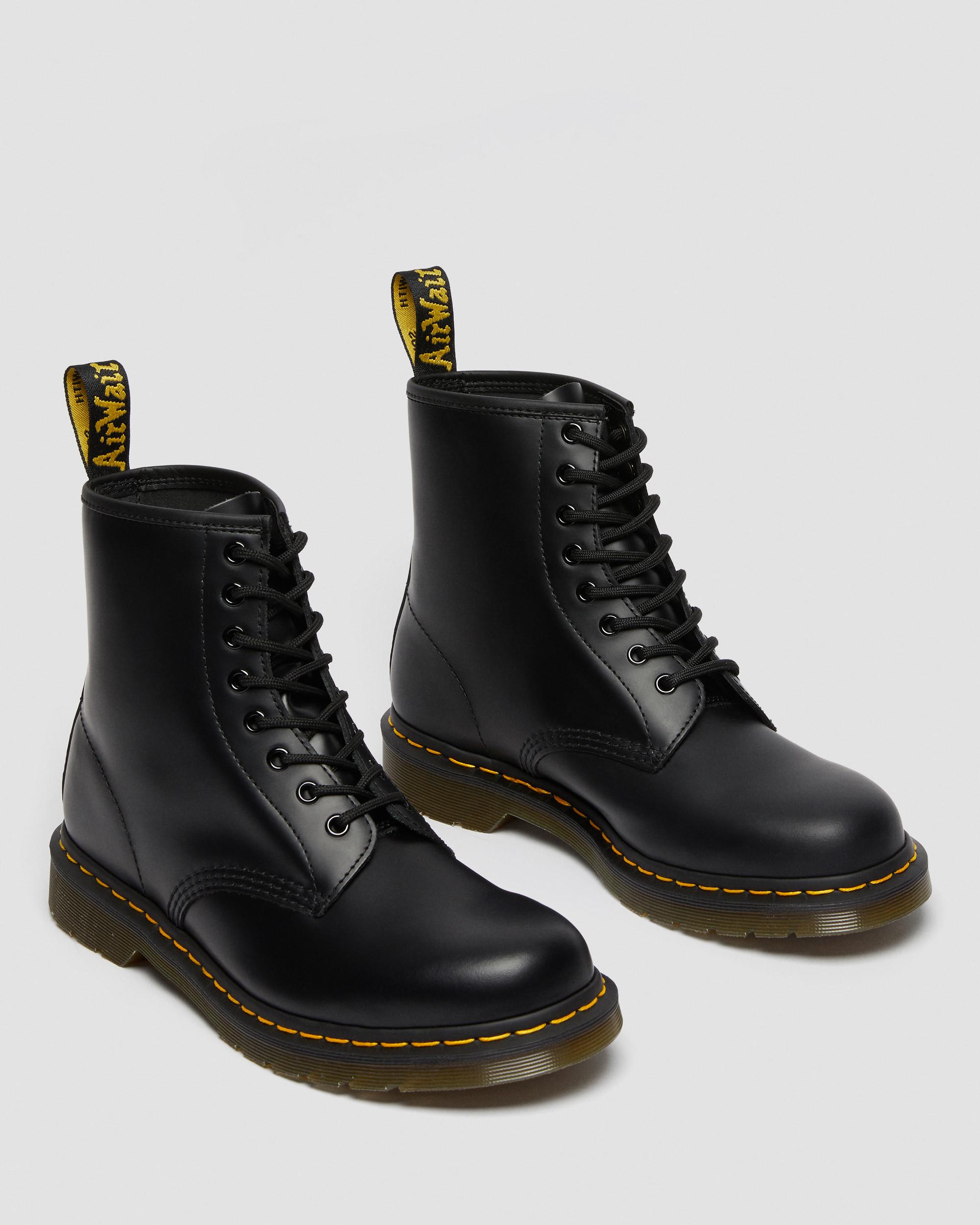Dr Doc Martens 1460 Boots 8-Loch Stiefel Unisex Schuhe black smooth 