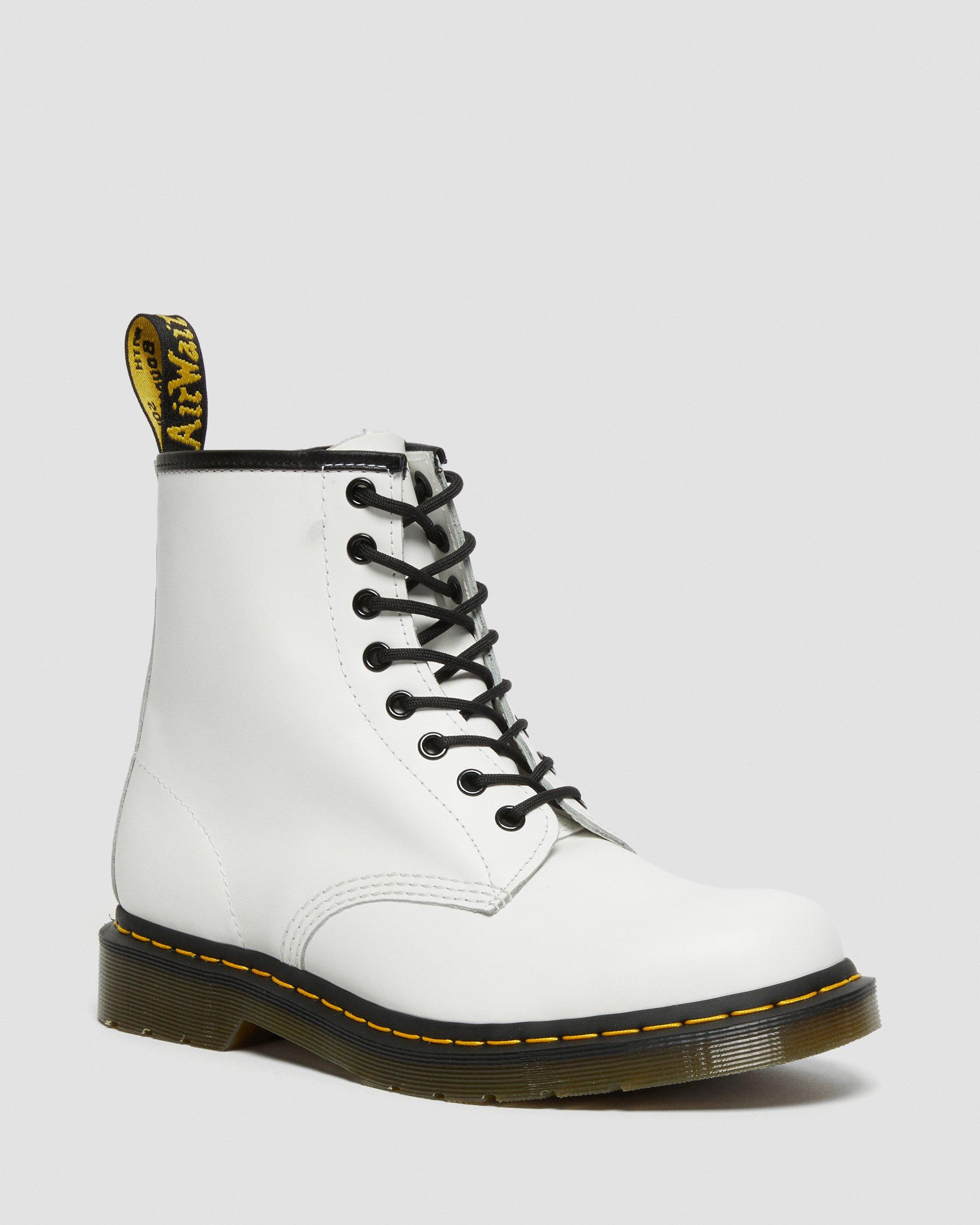 white low dr martens