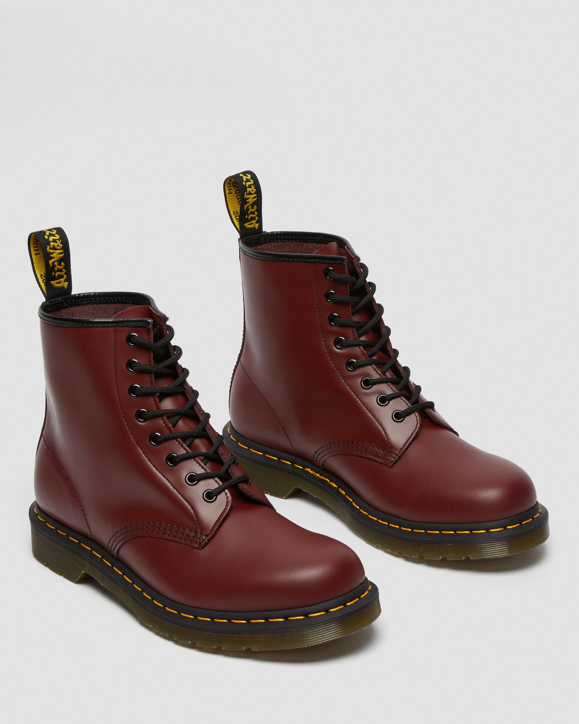 dr martens cherry red