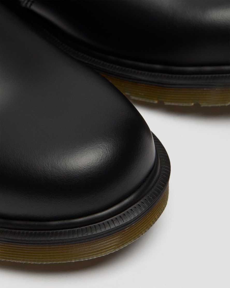 Authentique Dr Martens 2976 Lisse Chaussure Noir Taille 3 Unisexe-livraison Super Rapide