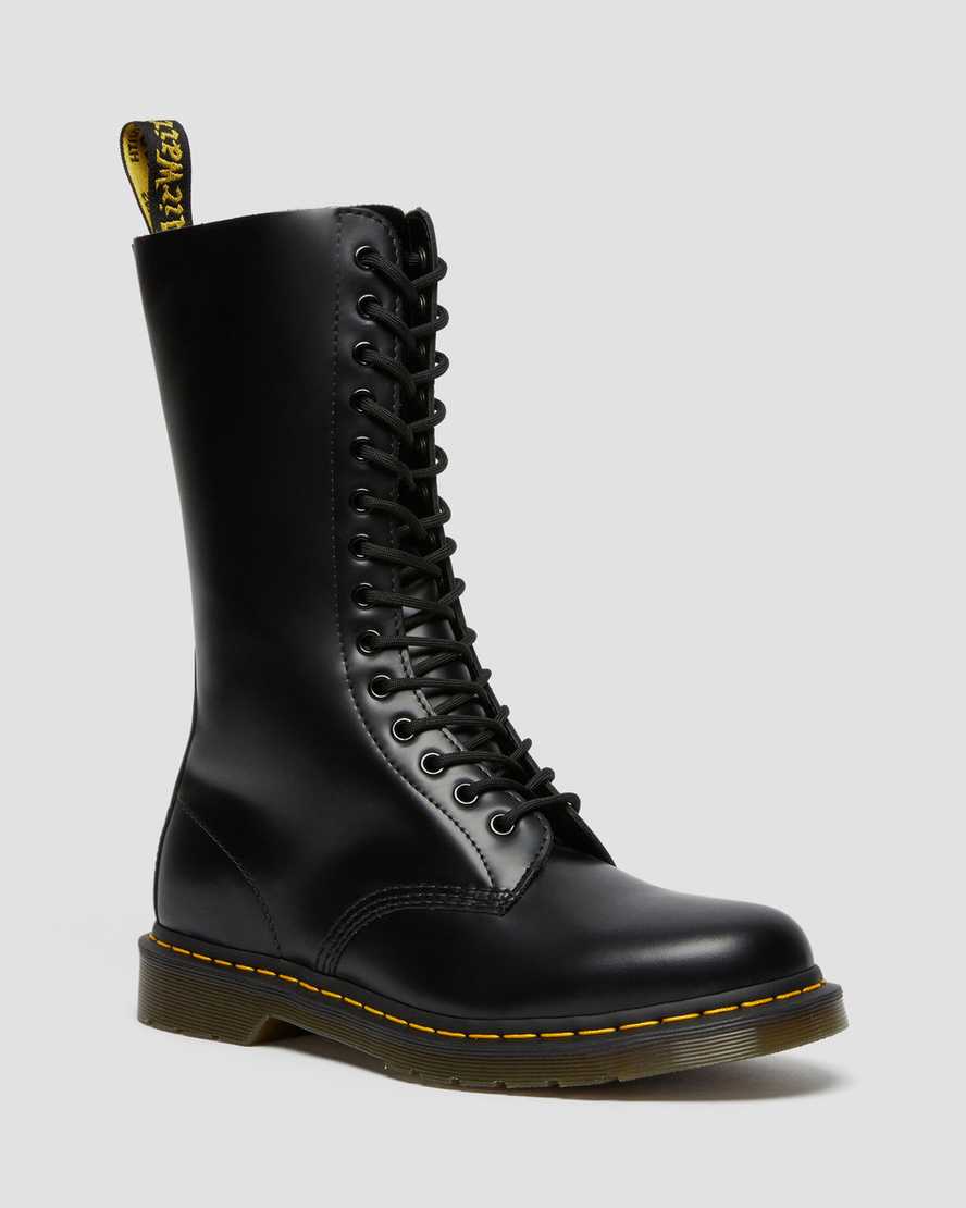 DR MARTENS 1914 SMOOTH LEATHER HIGH BOOTS