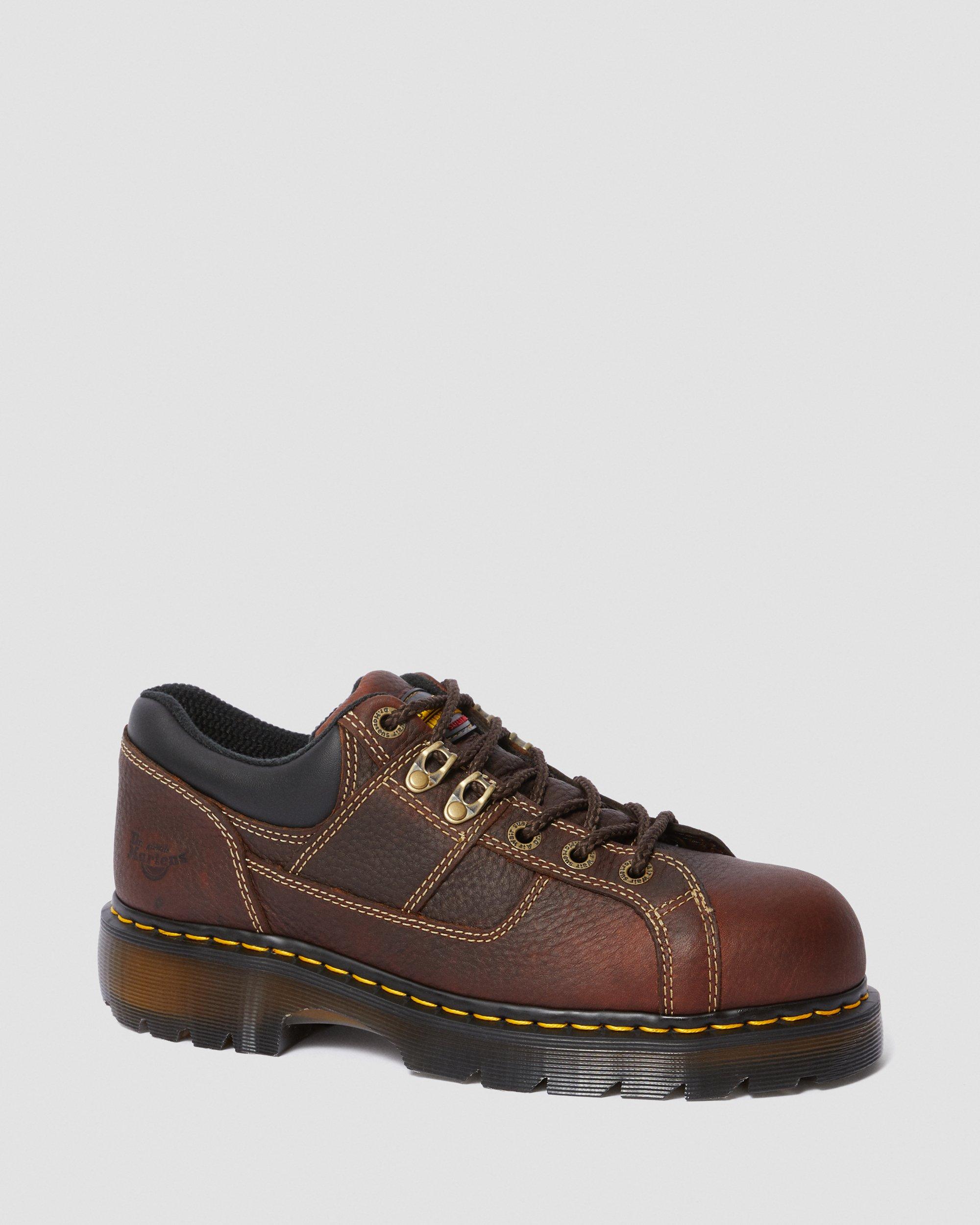 GUNBY LEATHER STEEL TOE WORK SHOES | Dr 