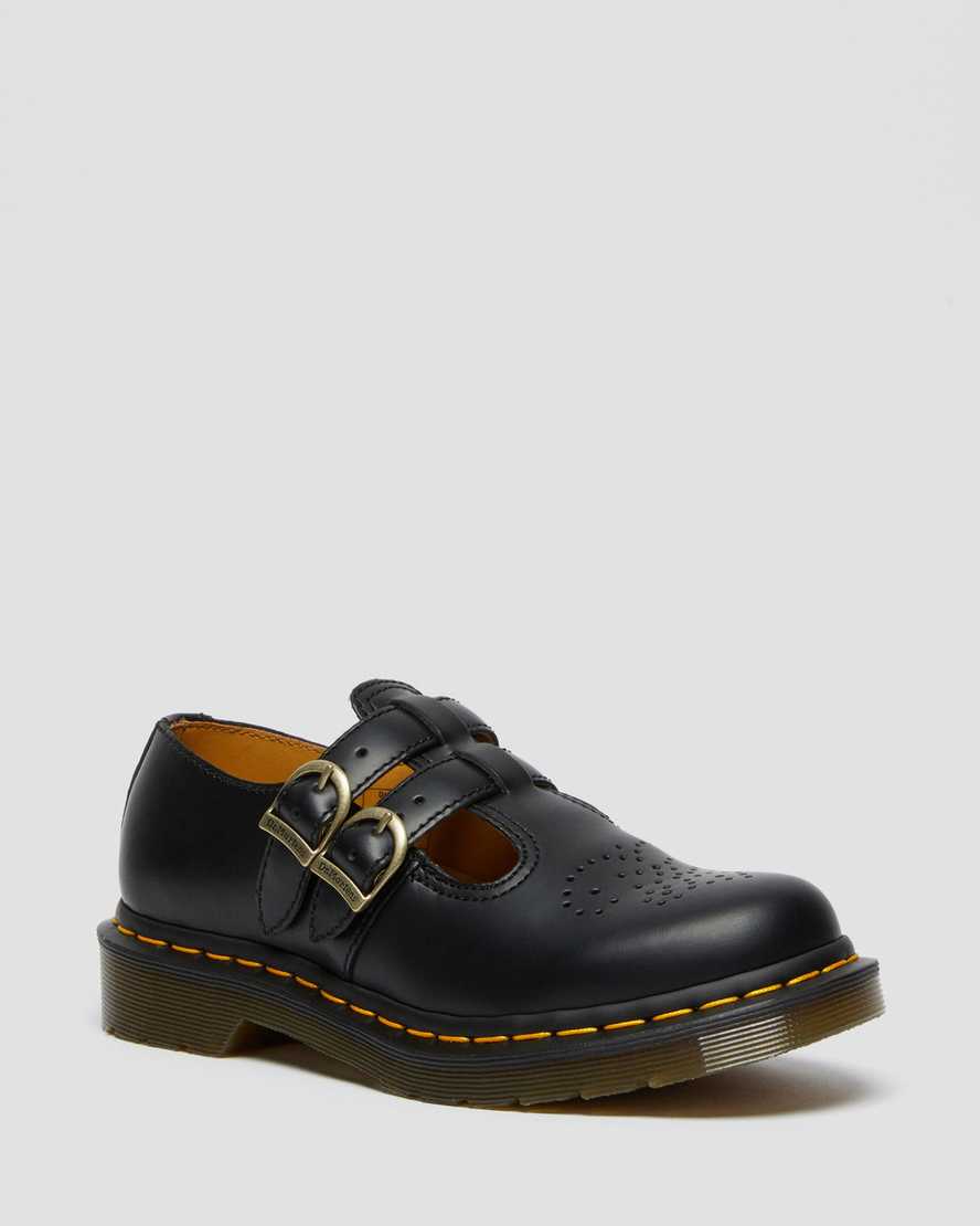 8065 MARY JANE BLACK8065 MARY JANE SMOOTH LEATHER SHOES | Dr Martens