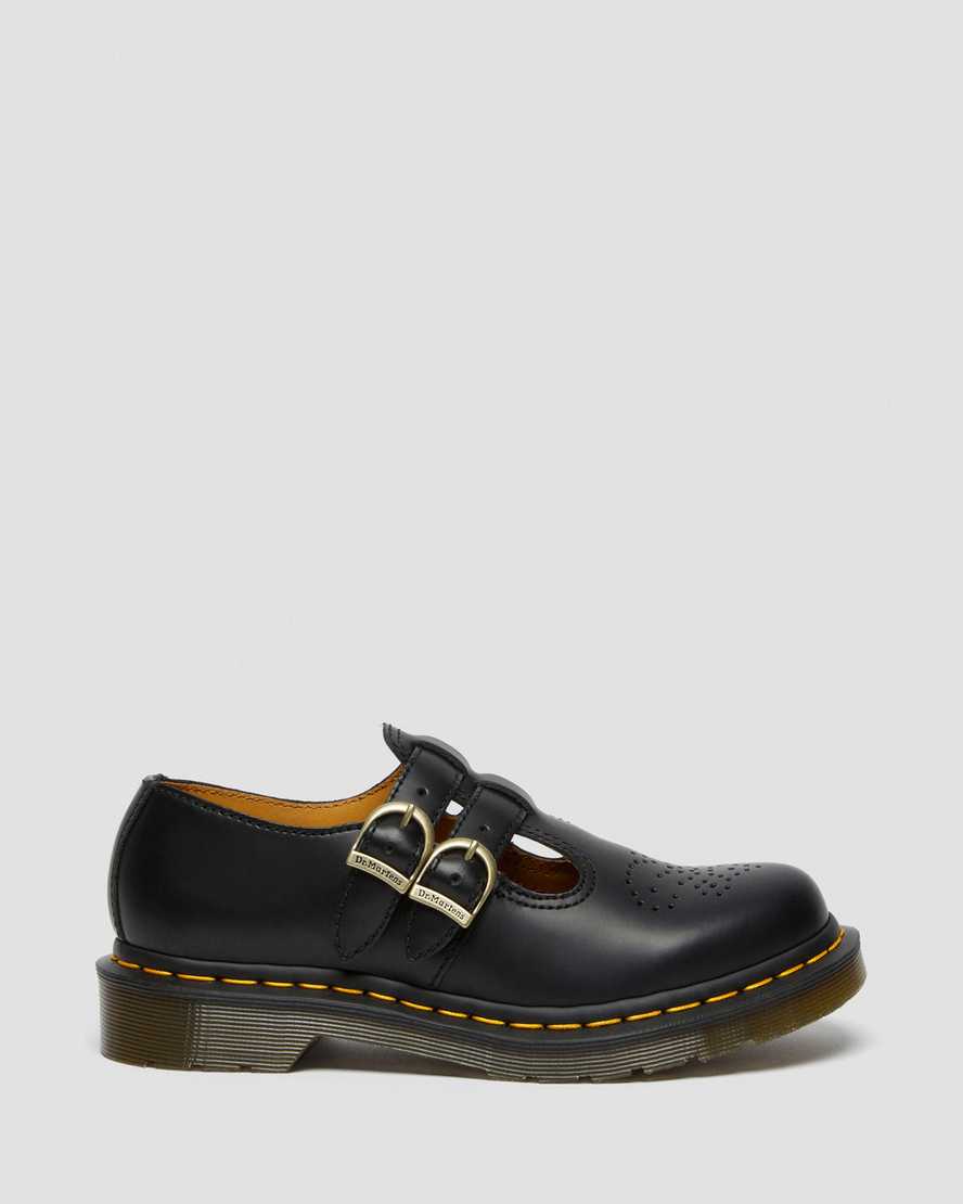 8065 MARY JANE BLACK8065 MARY JANE SMOOTH LEATHER SHOES | Dr Martens