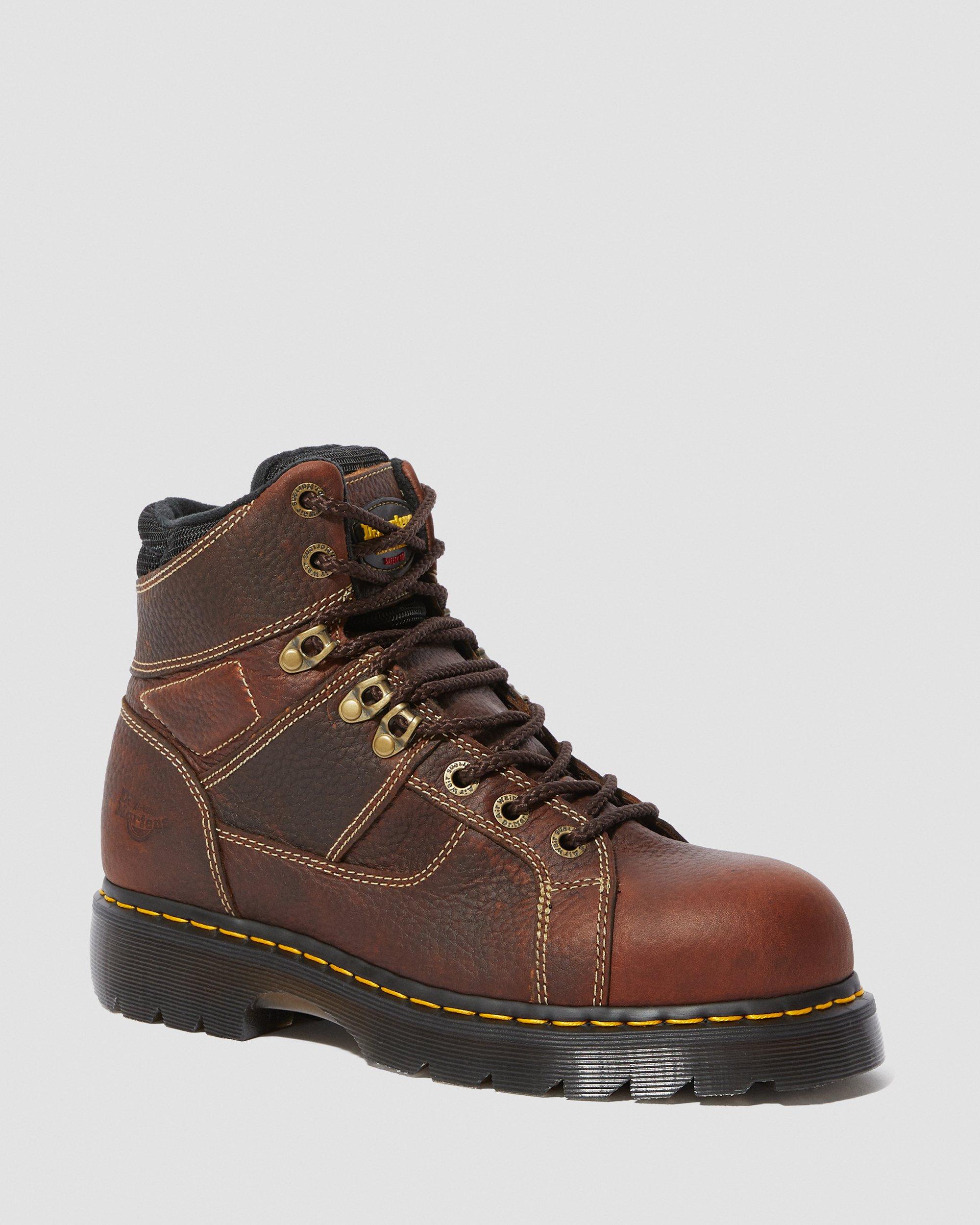 extra wide fit steel toe work boots
