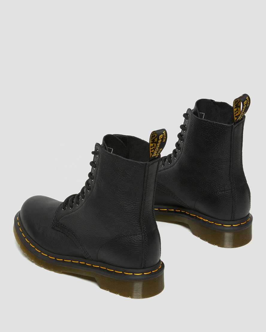 1460 PASCAL BLACK1460 Pascal Virginia Leather Boots | Dr Martens