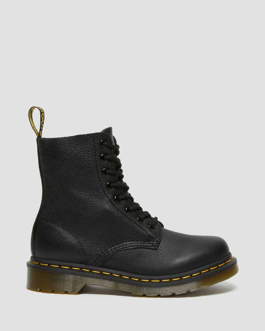 1460 PASCAL BLACK1460 Pascal Virginia Leather Boots Dr. Martens