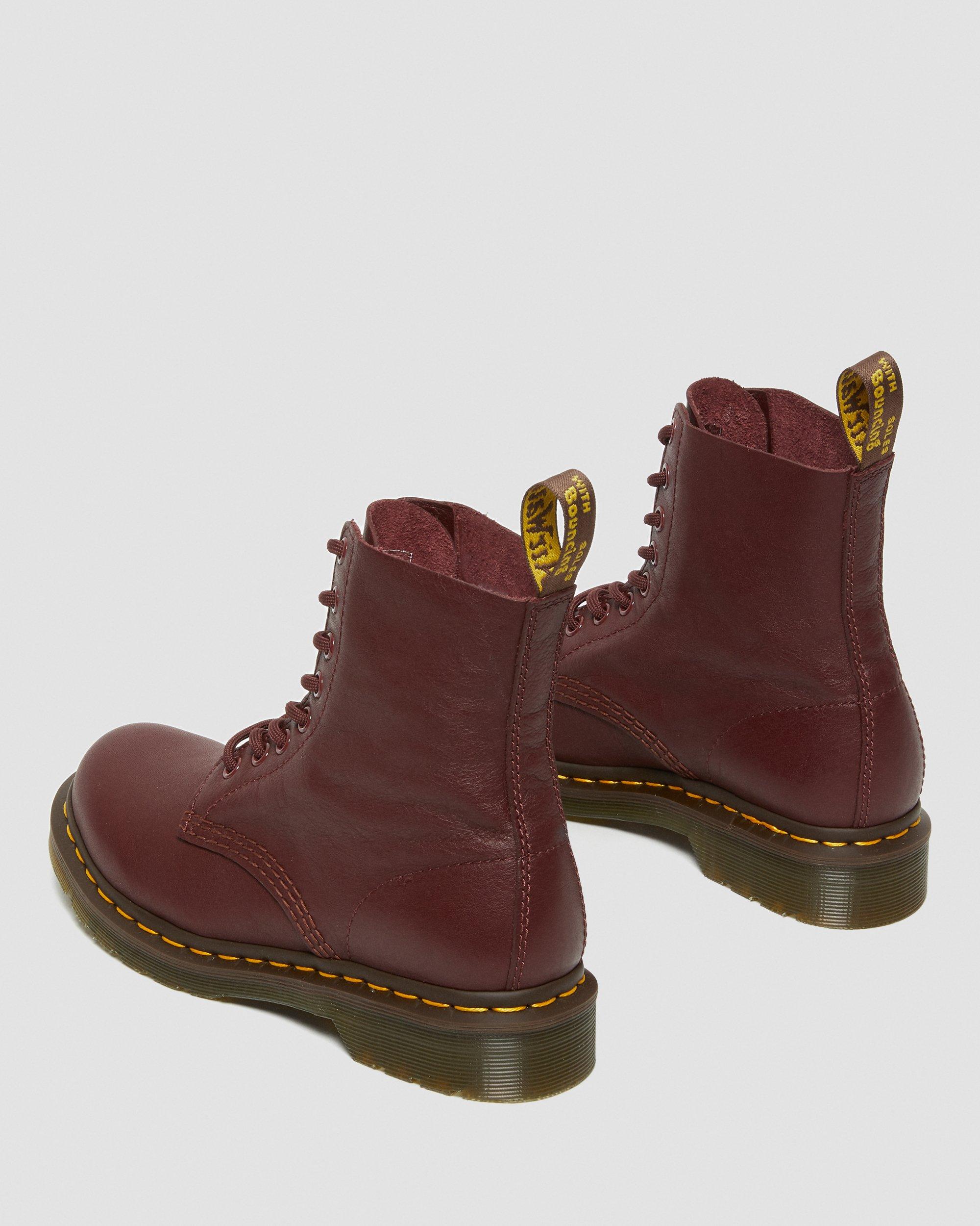 dr martens red leather boots