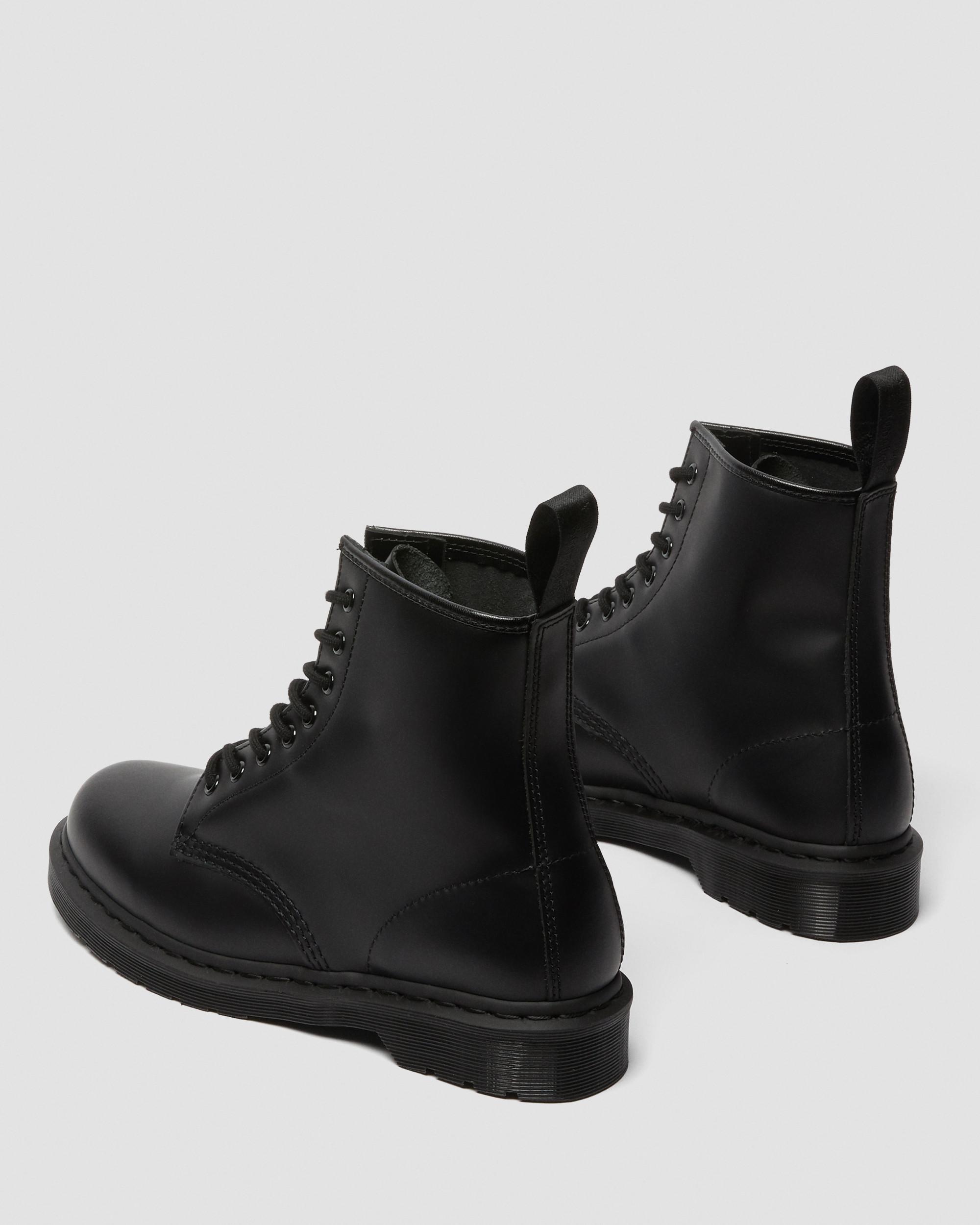 DR MARTENS 1460 Mono Smooth Leather Lace Up Boots