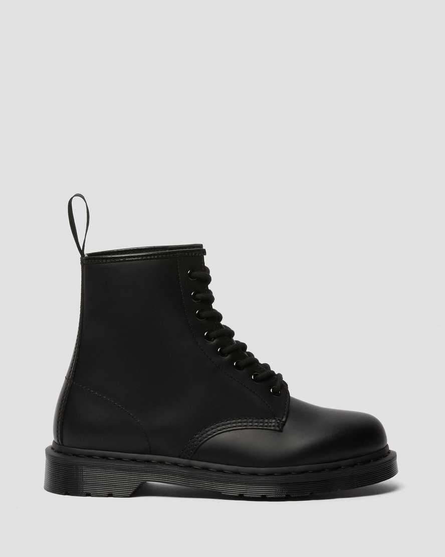 1460 MONO BLACK1460 MONO SMOOTH LEATHER ANKLE BOOTS | Dr Martens