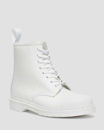 닥터마틴 1460 모노 부츠 Dr.Martens 1460 Mono Smooth Leather Lace Up Boots,WHITE SMOOTH LEATHER