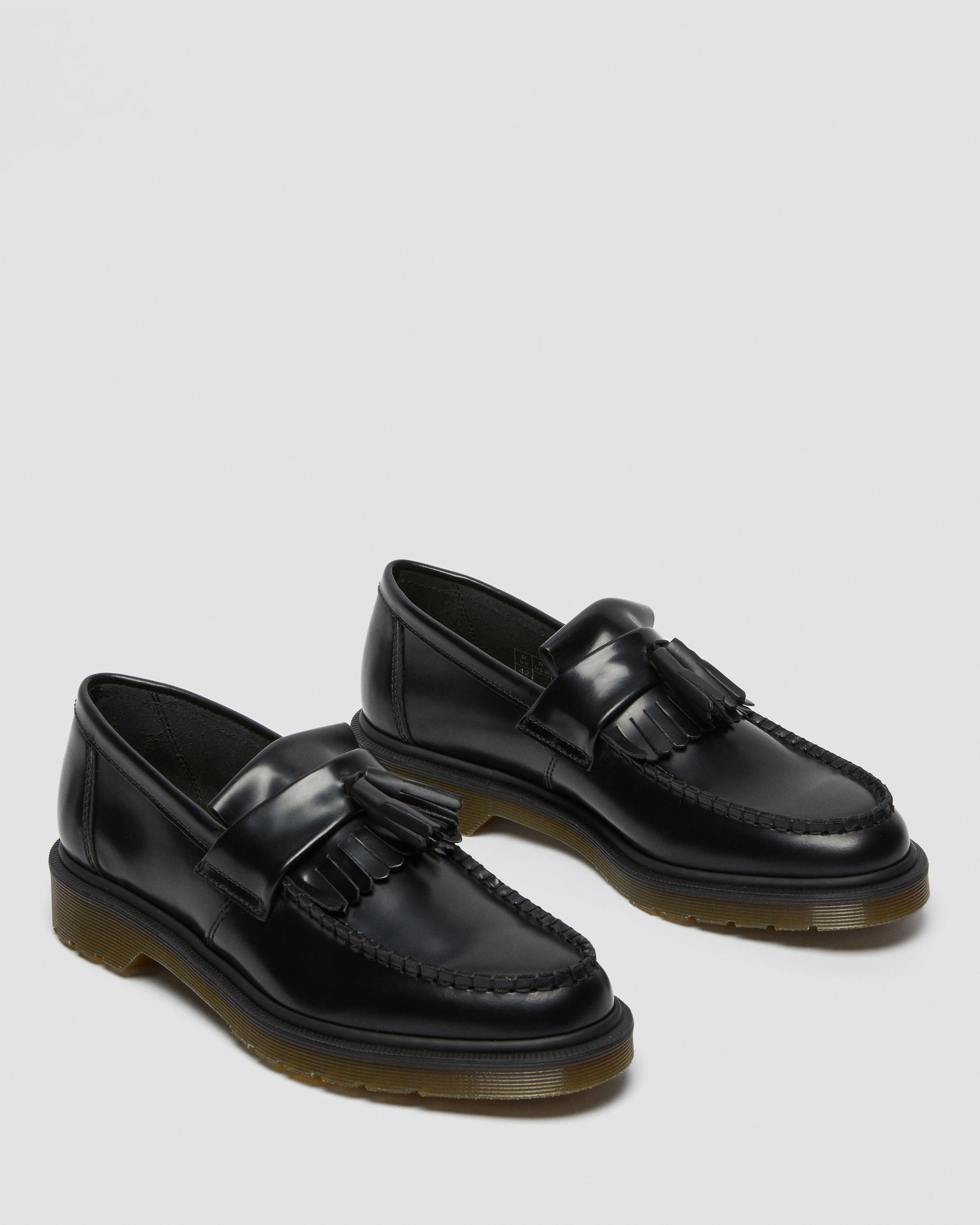 ADRIAN LEATHER TASSEL LOAFERS | Dr. Martens