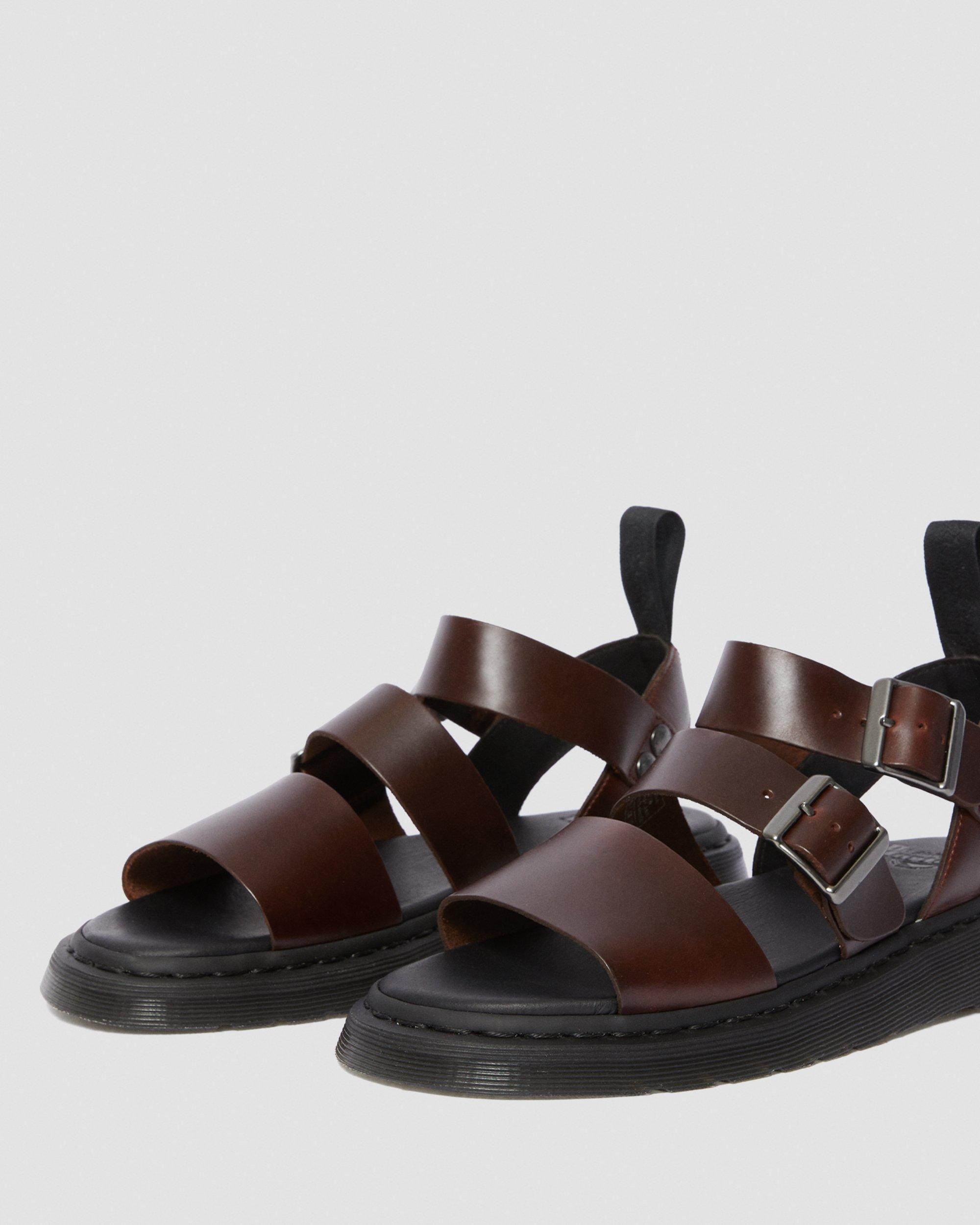 gryphon rick owens leather gladiator sandals